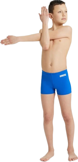 Плавки-боксеры Arena Boy's Team Swim Short Solid 004777-720 152 темно-синие фото 