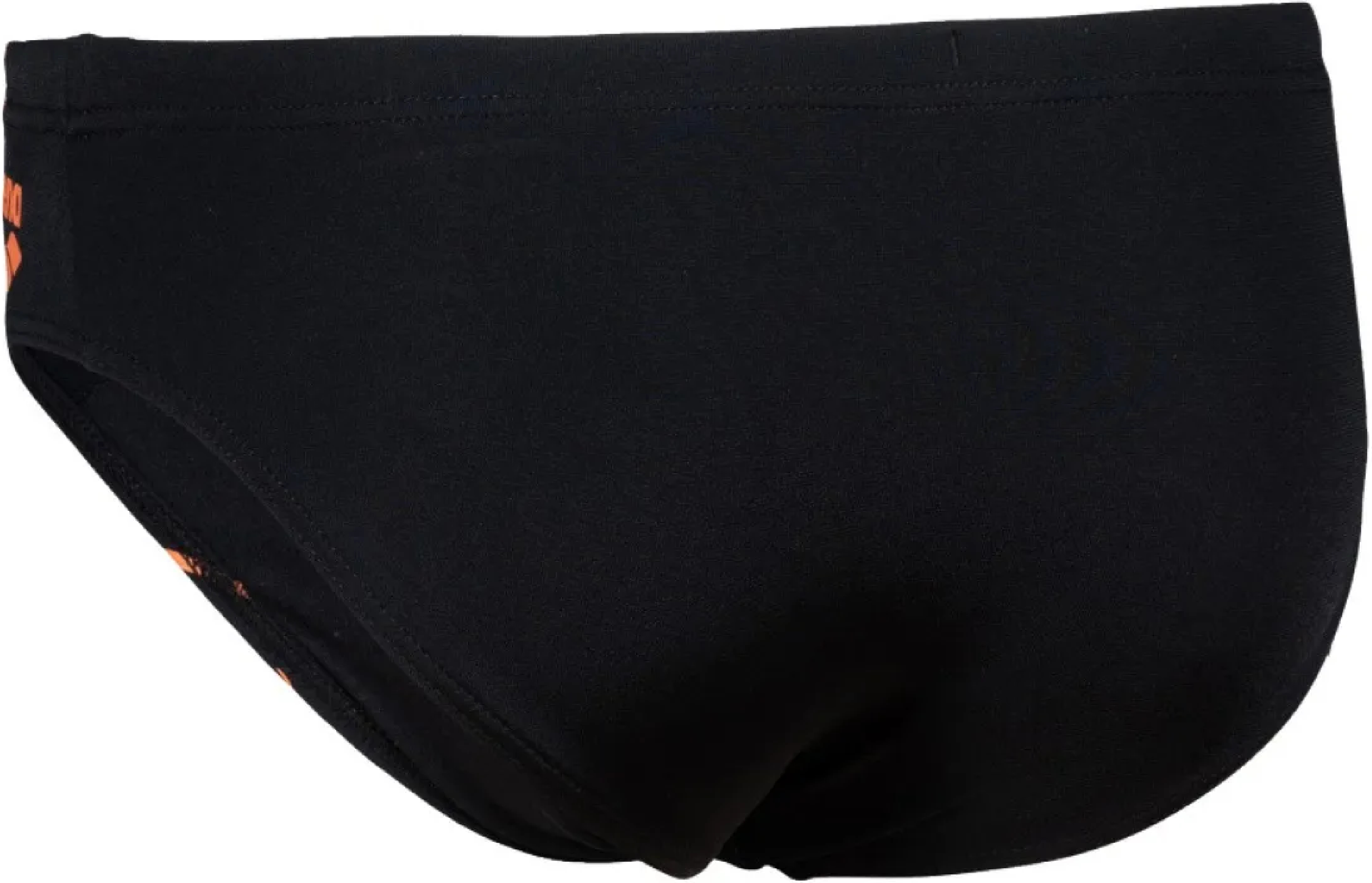 Плавки-слипы Arena Swim Briefs Graphic 005547-530 116 черные/оранжевые фото 