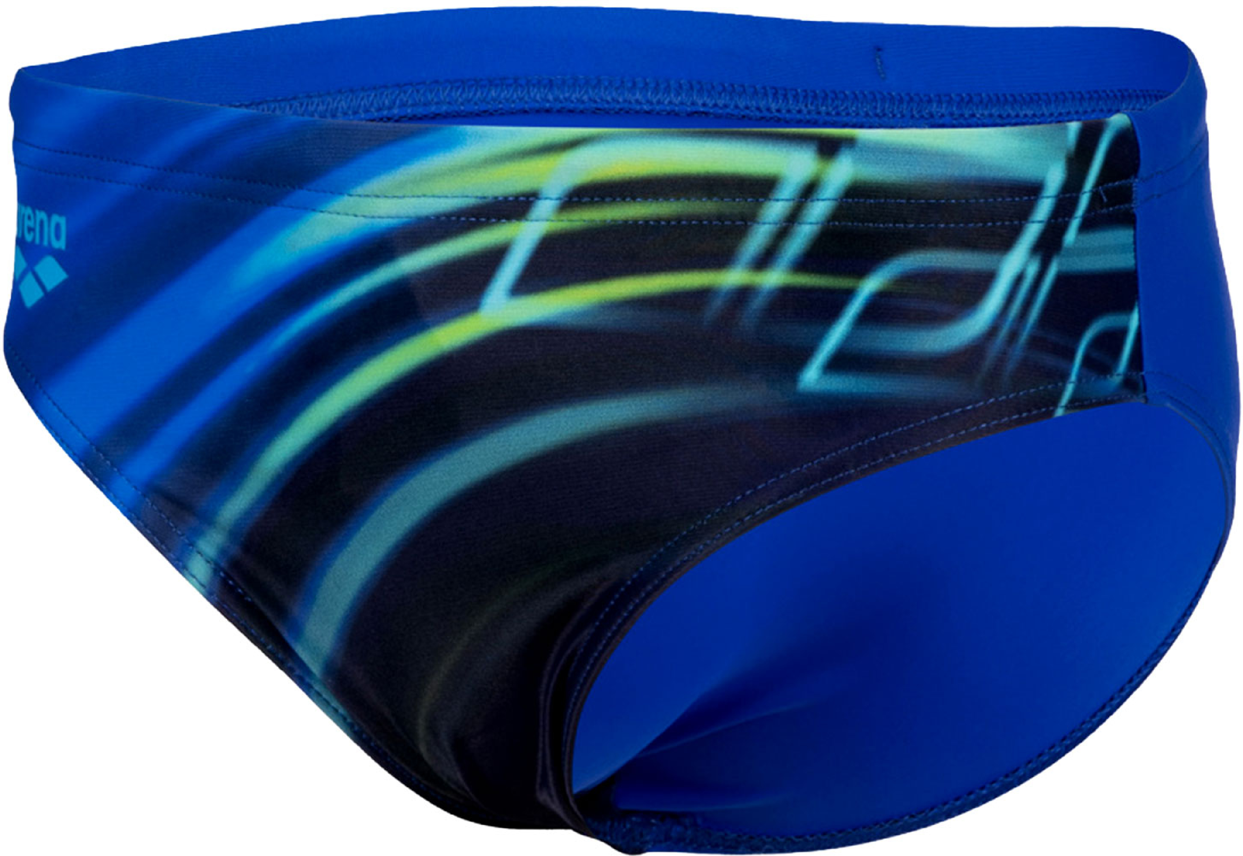 Плавки-слипы Arena Shading Jr Swim Briefs 006372-800 128 голубые фото 