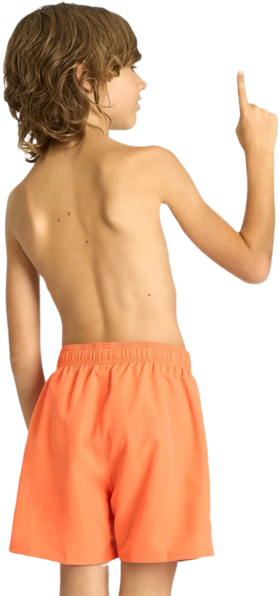 Шорты для мальчиков Arena Beach Boxer Solid R 006447-390 128 оранжевые фото 