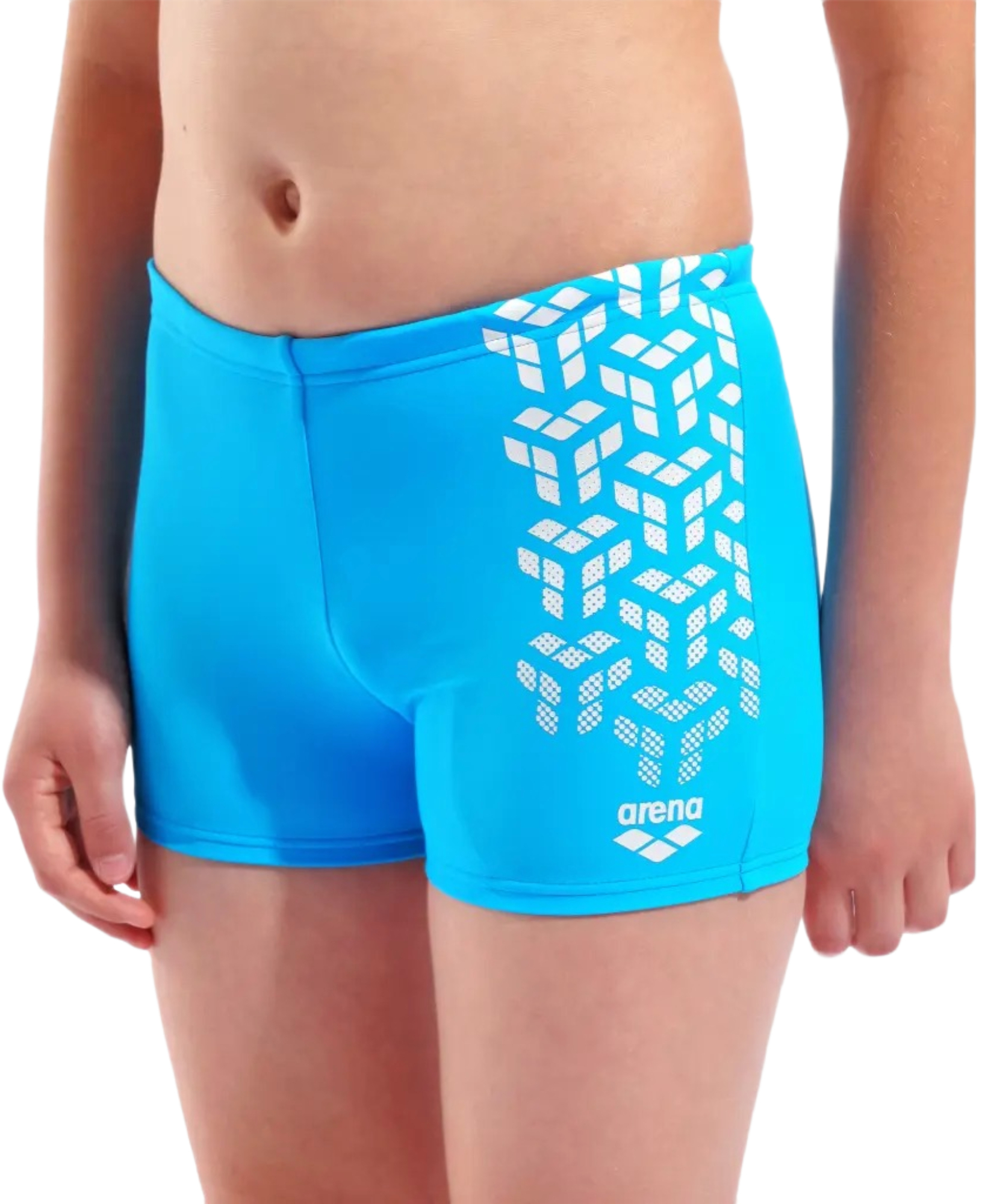 Плавки-шорты для мальчиков Arena Kikko V Swim Short Graphic 006720-801 140 голубые/белые фото 