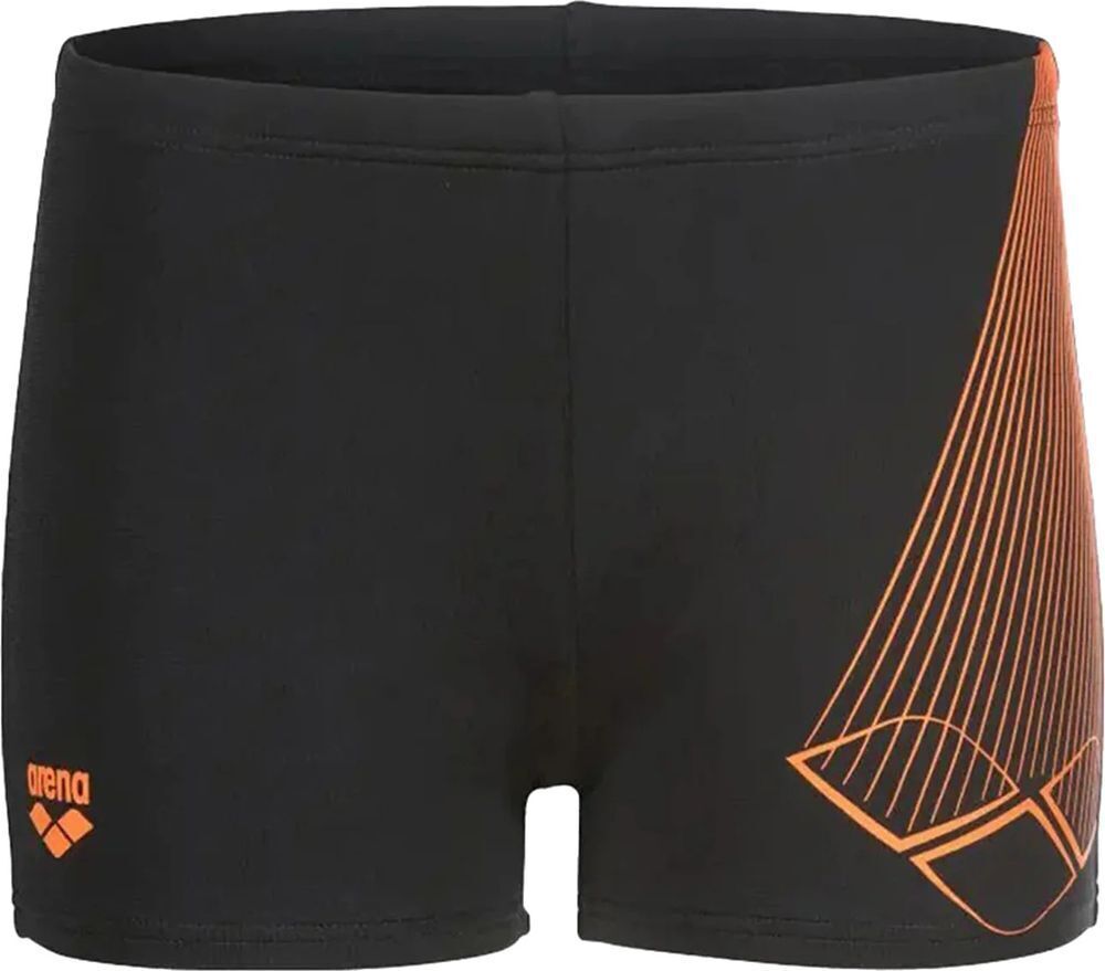 Плавки-шорты для мальчиков Arena Bright Swim Short 006721-503 140 черные фото 