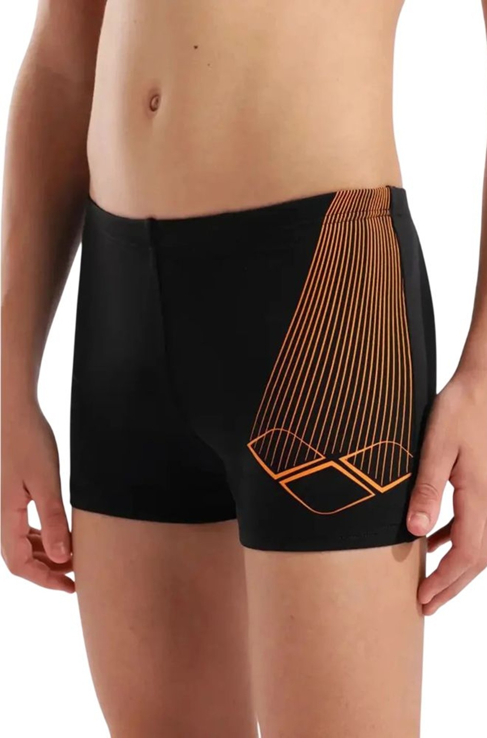 Плавки-шорты для мальчиков Arena Bright Swim Short 006721-503 152 черные фото 