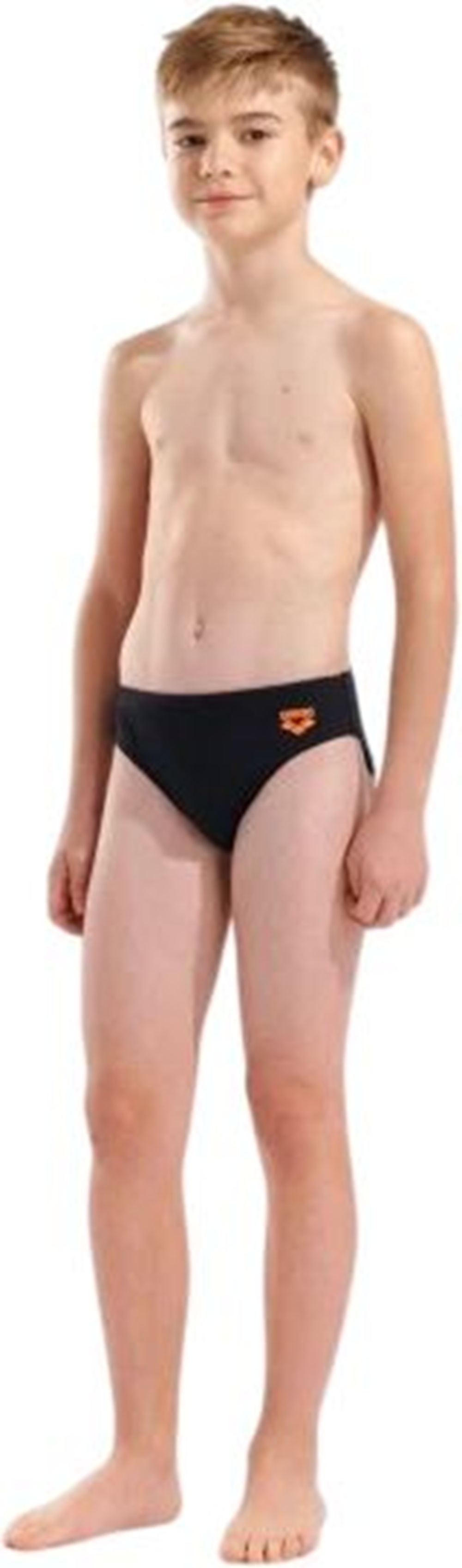 Плавки-слипы для мальчиков Arena Bright Swim Briefs 006724-503 128 черные фото 