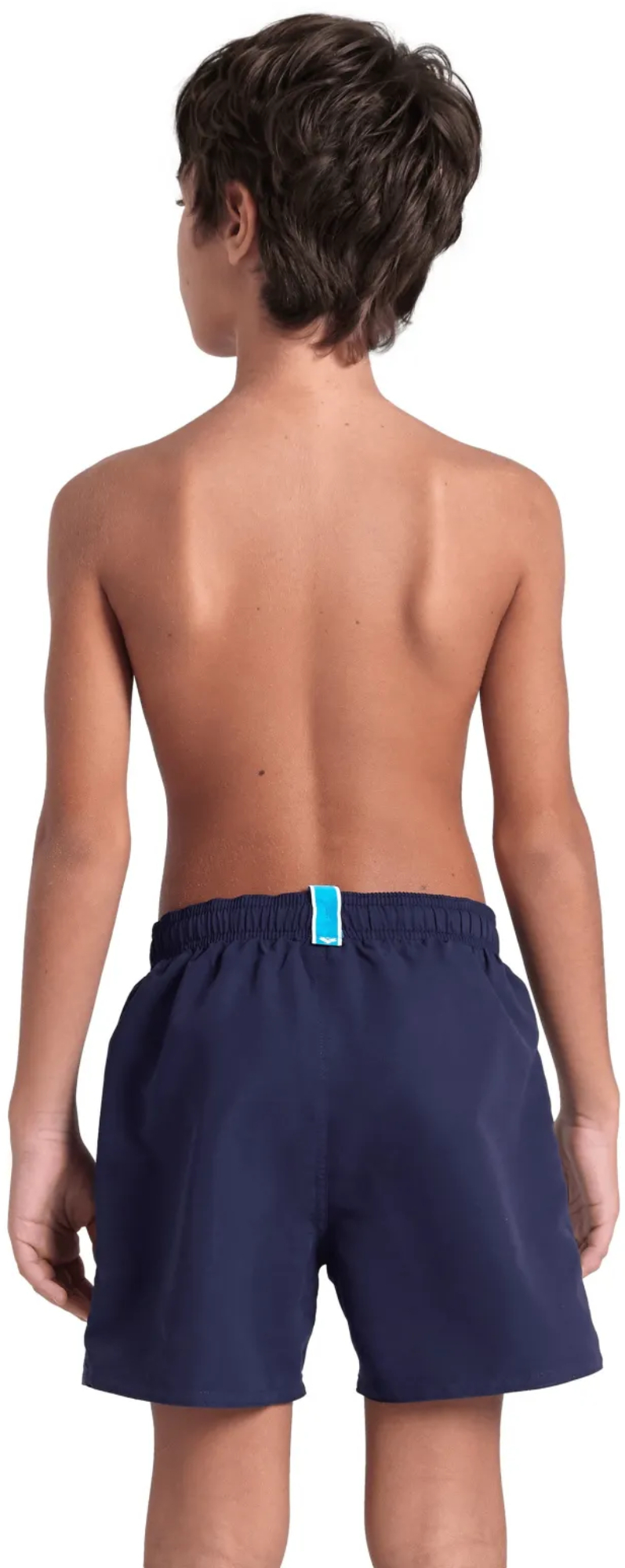Шорты для мальчиков Arena Beach Boxer Solid R 006447-782 140 темно-синие фото 