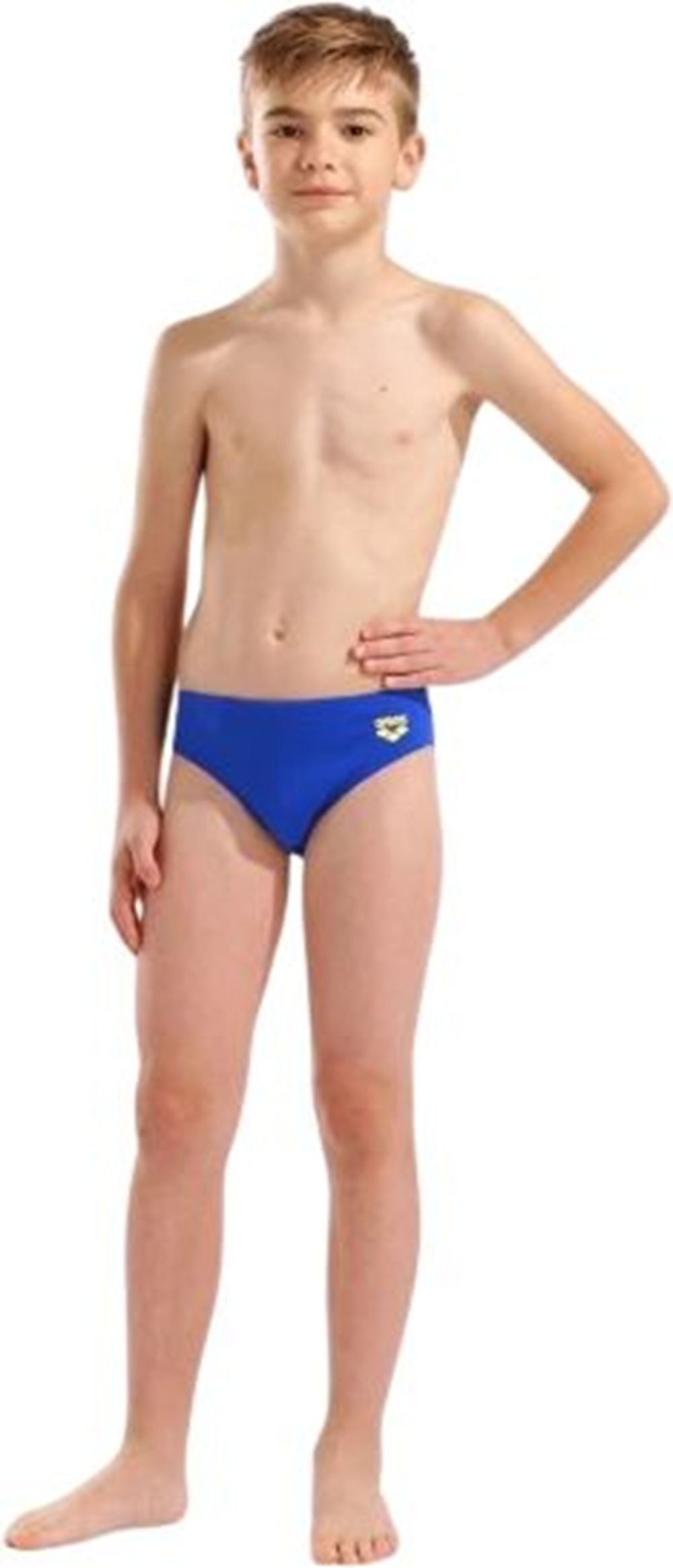 Плавки-слипы для мальчиков Arena Bright Swim Briefs 006724-803 116 синие фото 
