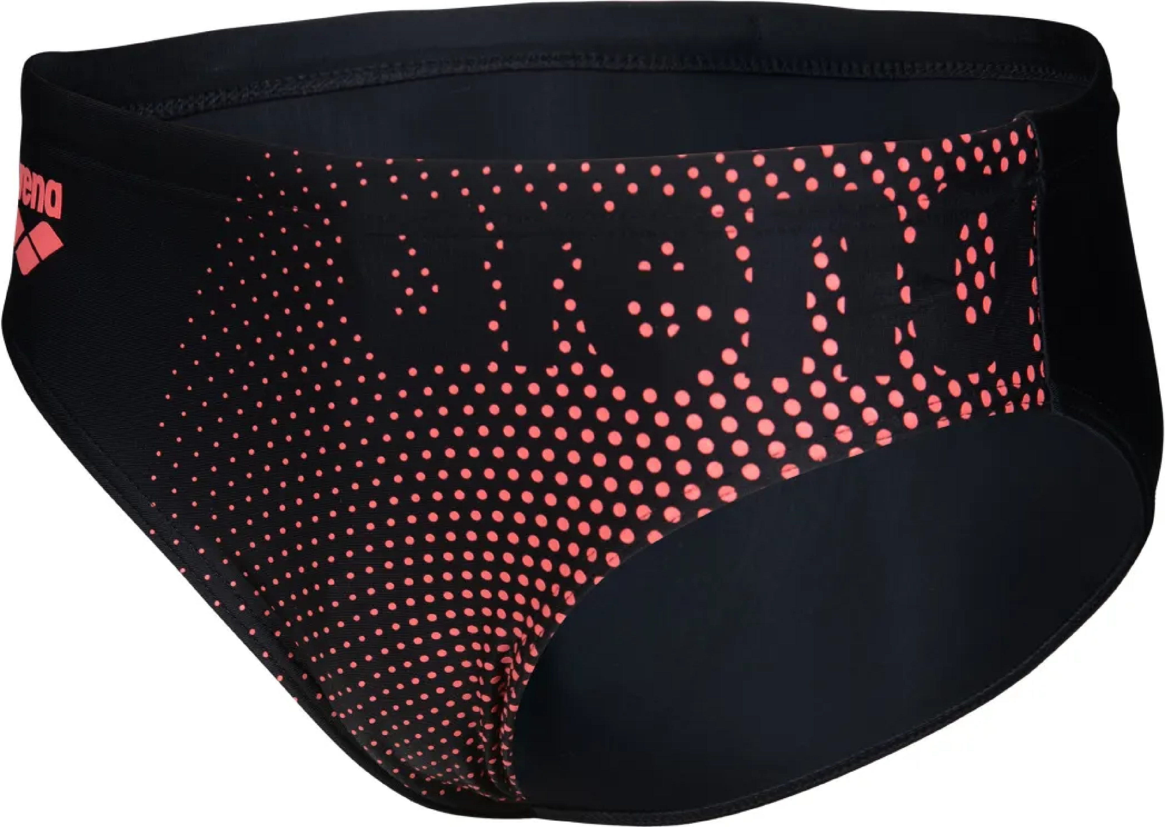 Плавки-сліпи Arena Dim Light Swim Briefs 008148-504 140 чорні/коралові фото5