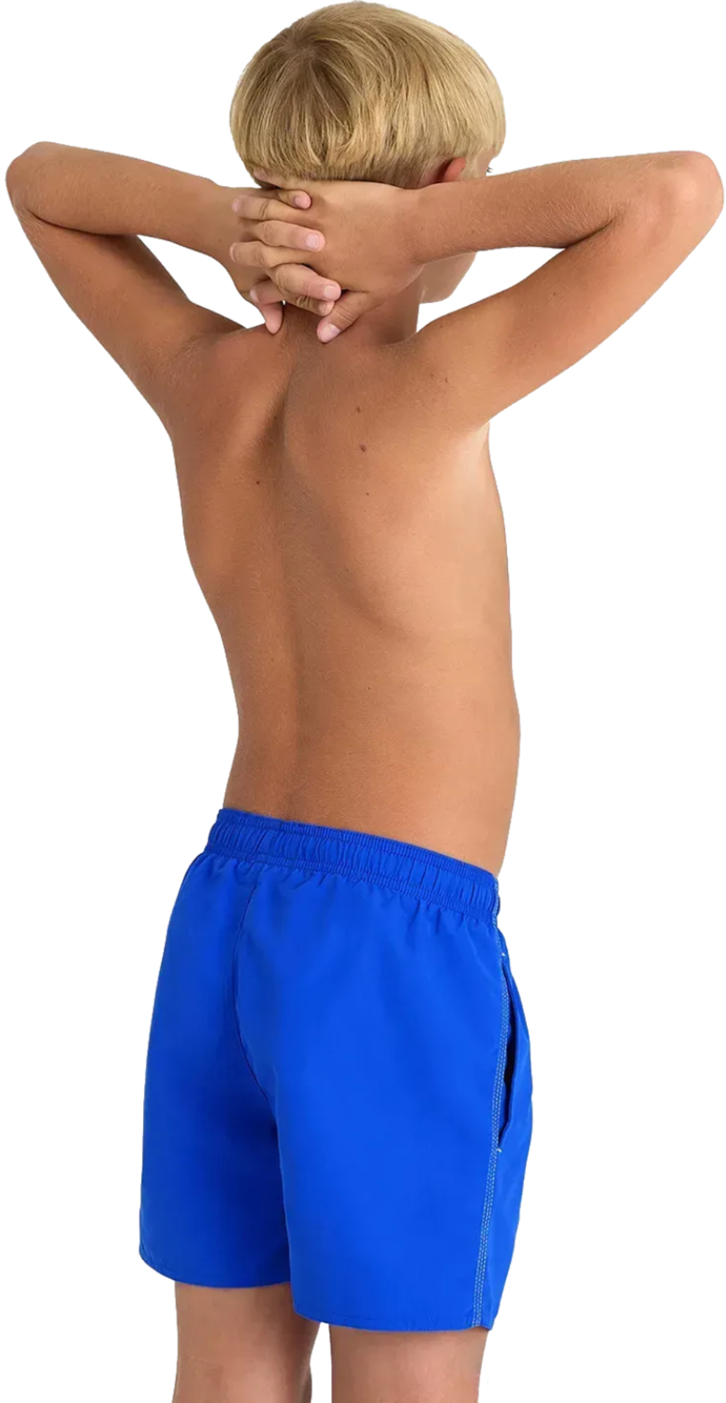 Шорты для мальчиков Arena Beach Boxer Solid R 006447-861 140 синие фото 
