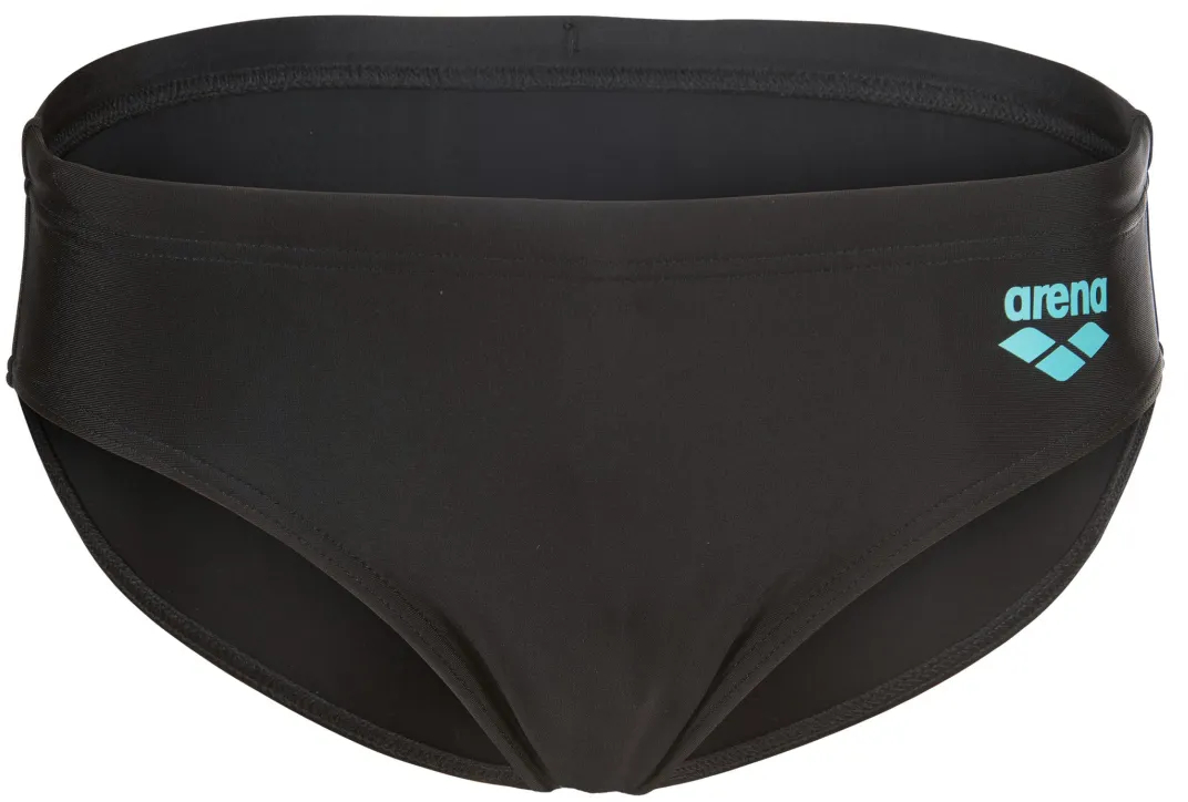 Плавки-слипы для мальчиков Arena Tales Swim Briefs 009086-508 116 черные/бирюзовые фото3