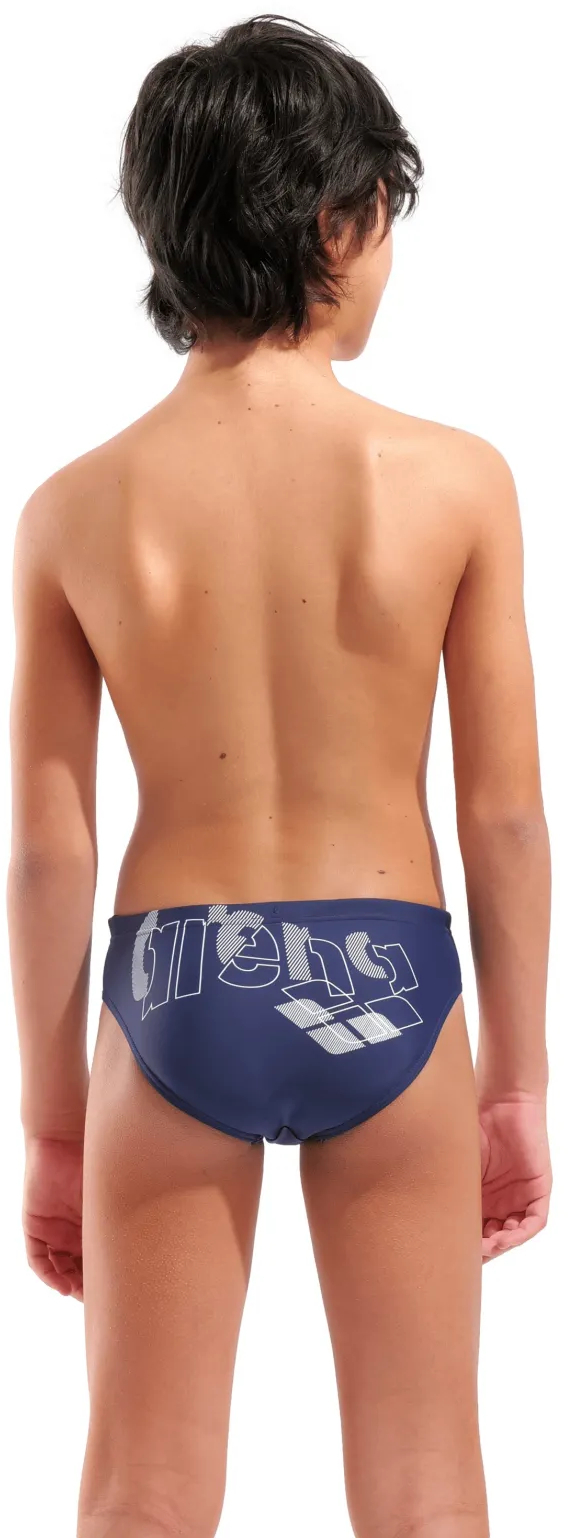 Плавки-слипы для мальчиков Arena Tales Swim Briefs 009086-701 152 синие/белые фото2
