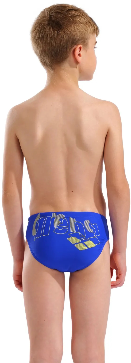 Плавки-слипы для мальчиков Arena Tales Swim Briefs 009086-802 116 синие/желтые фото2