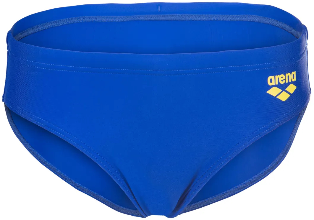 Плавки-слипы для мальчиков Arena Tales Swim Briefs 009086-802 140 синие/желтые фото3