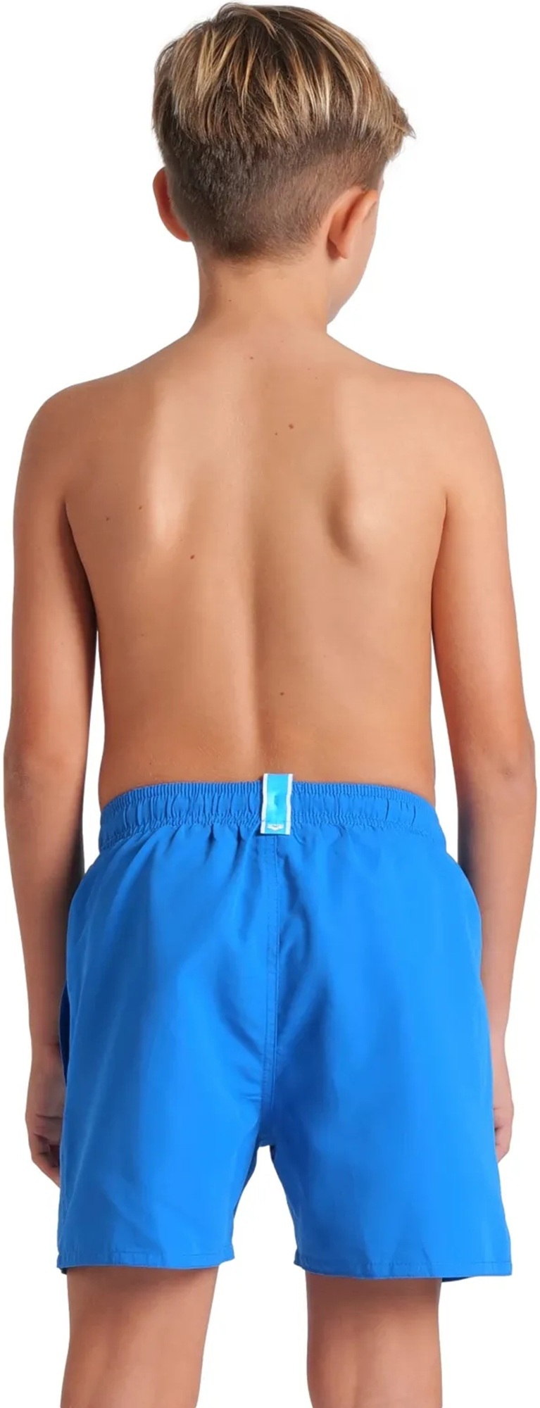 Шорты для мальчиков Arena Beach Boxer Solid R 006447-871 140 синие фото 