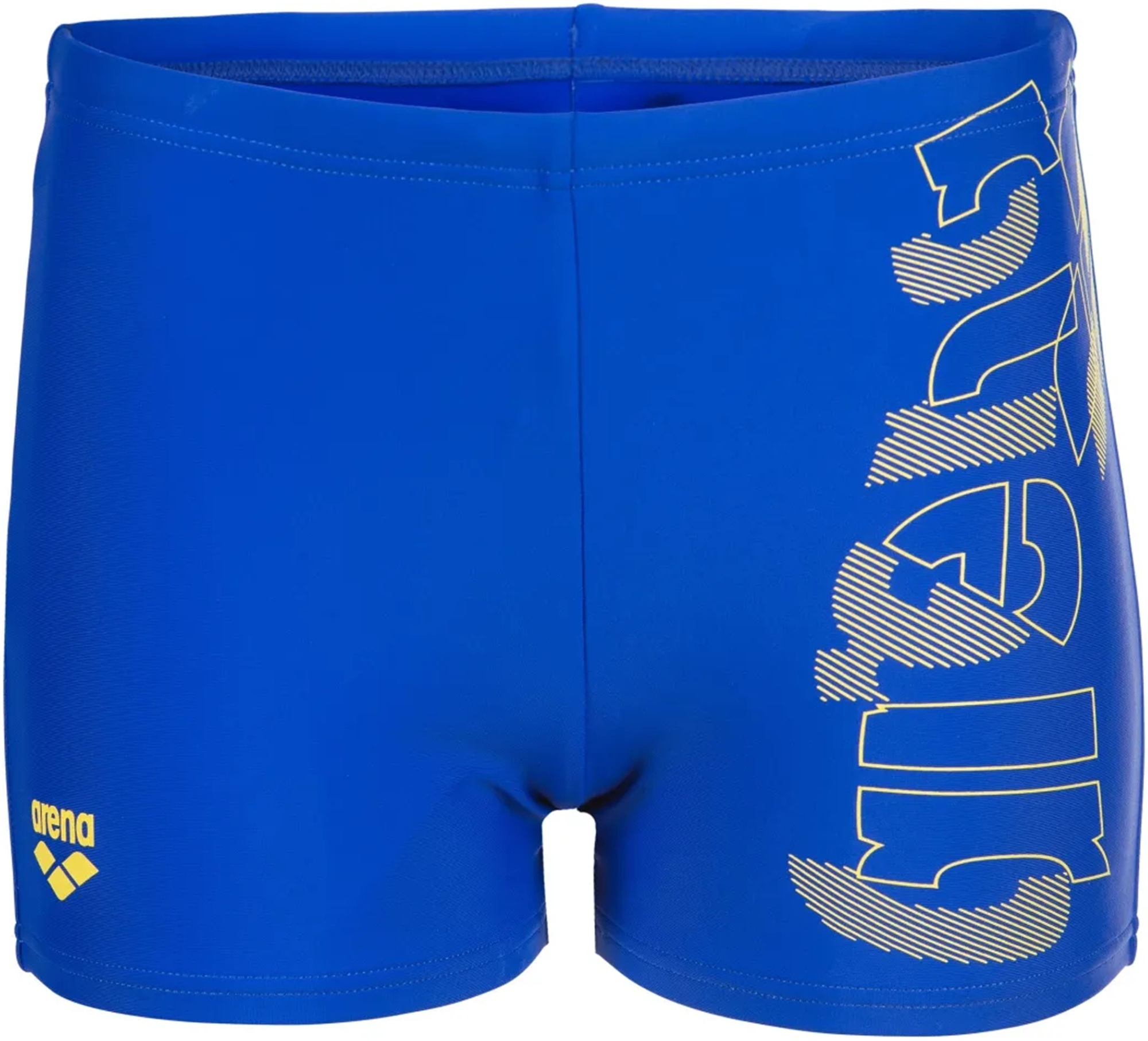Плавки-шорты для мальчиков Arena Tales Swim Short 009087-802 140 синие/желтые фото3
