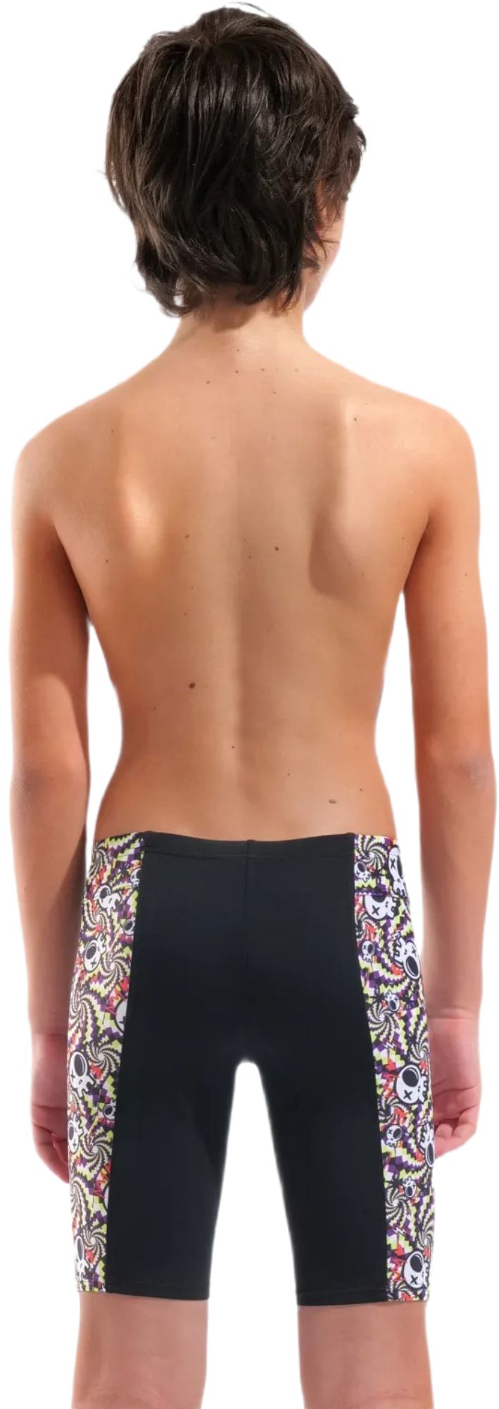 Плавки-шорты для мальчиков Arena Fun Skulls Swim Jammer 010297-550 152 черные фото2