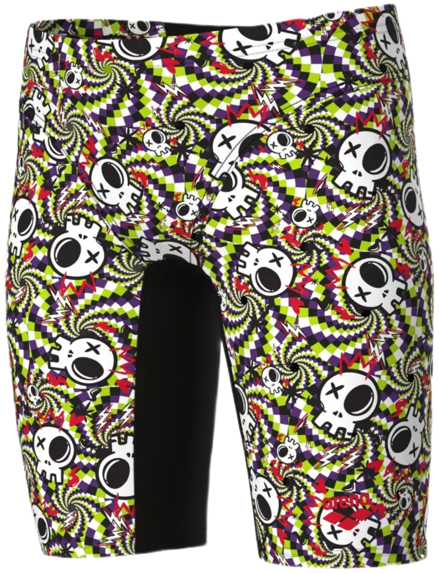Плавки-шорты для мальчиков Arena Fun Skulls Swim Jammer 010297-550 152 черные фото5