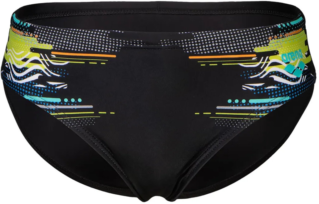 Плавки-слипы Arena Rhythm Swim Briefs 009095-550 116 черные фото 