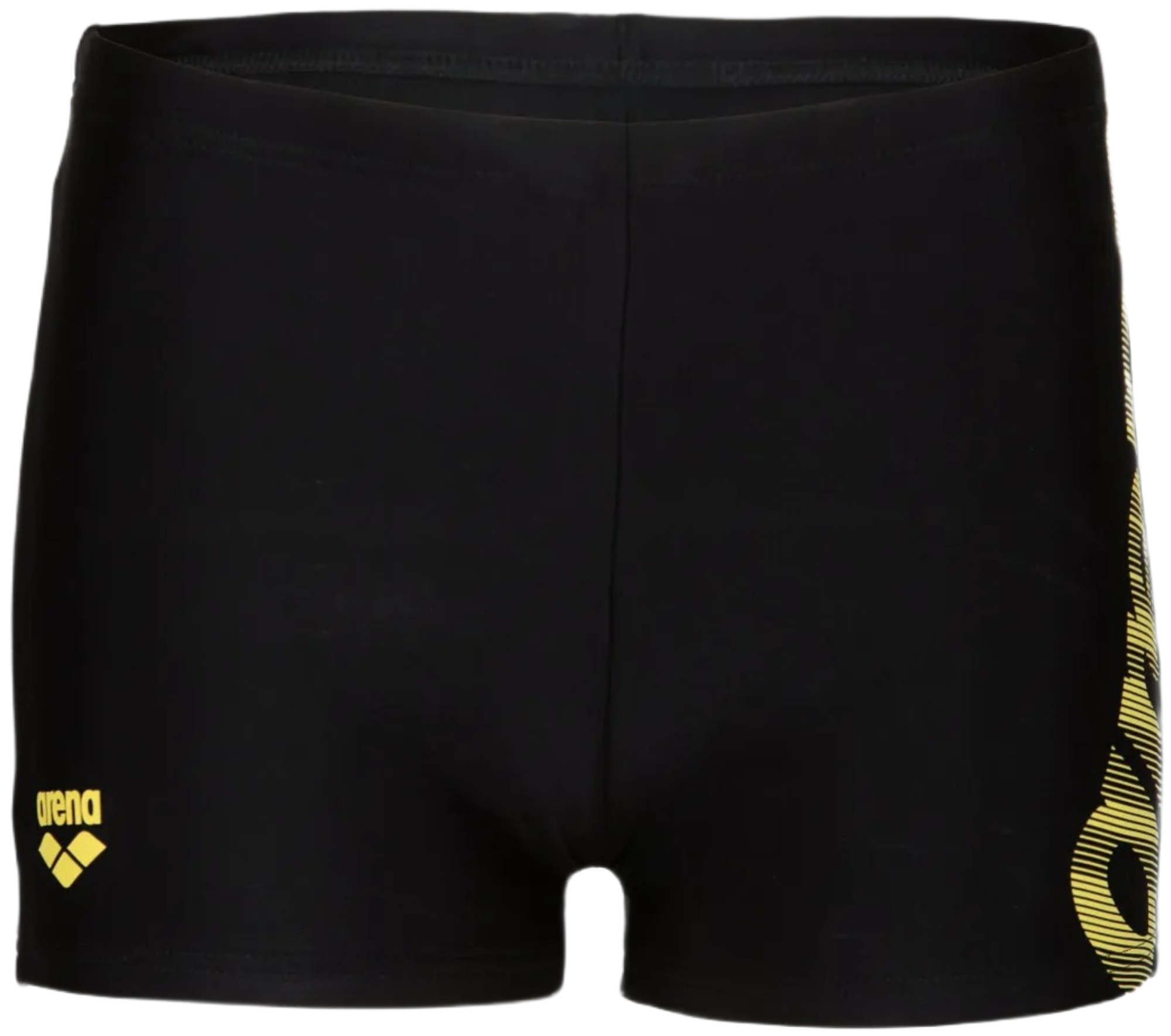 Плавки-шорты для мальчиков Arena Graphic Swim Short 010409-503 152 желтые/черные фото3
