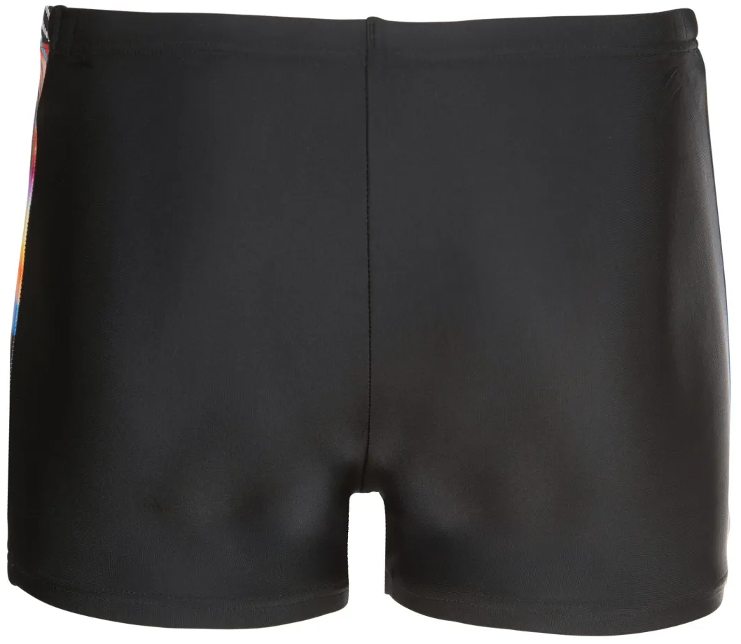 Плавки Arena Lit Logo Swim Short 010692-550 116 черные фото 