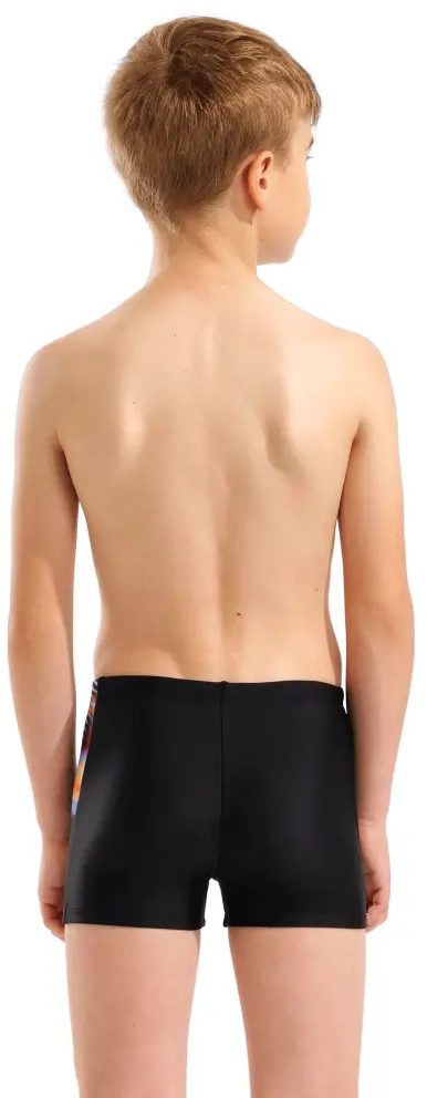 Плавки Arena Lit Logo Swim Short 010692-550 152 черные фото 