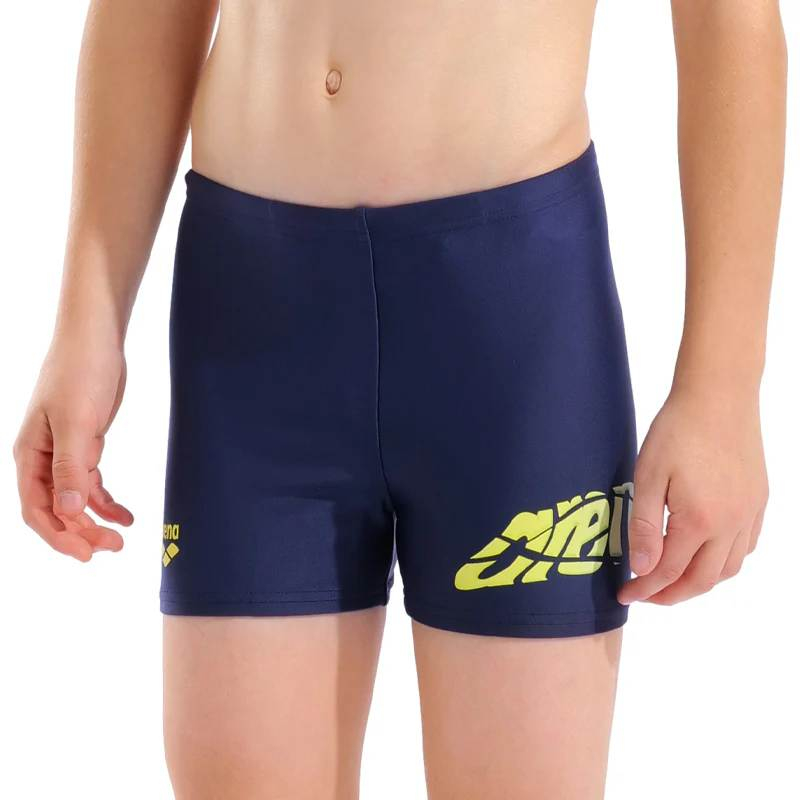 Плавки Arena Lettering Swim Short 010864-700 116 темно-синие фото3