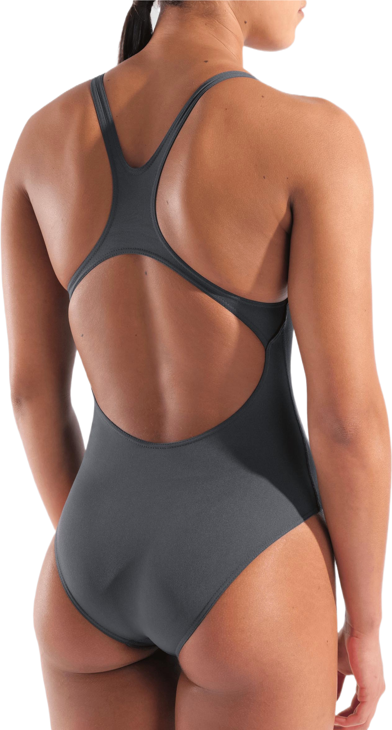 Купальник Arena Team Swimsuit Swim Pro Solid 004760-504 38 темно-сірийфото