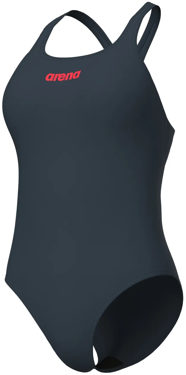 Купальник Arena Team Swimsuit Swim Pro Solid 004760-504 38 темно-сірийфото