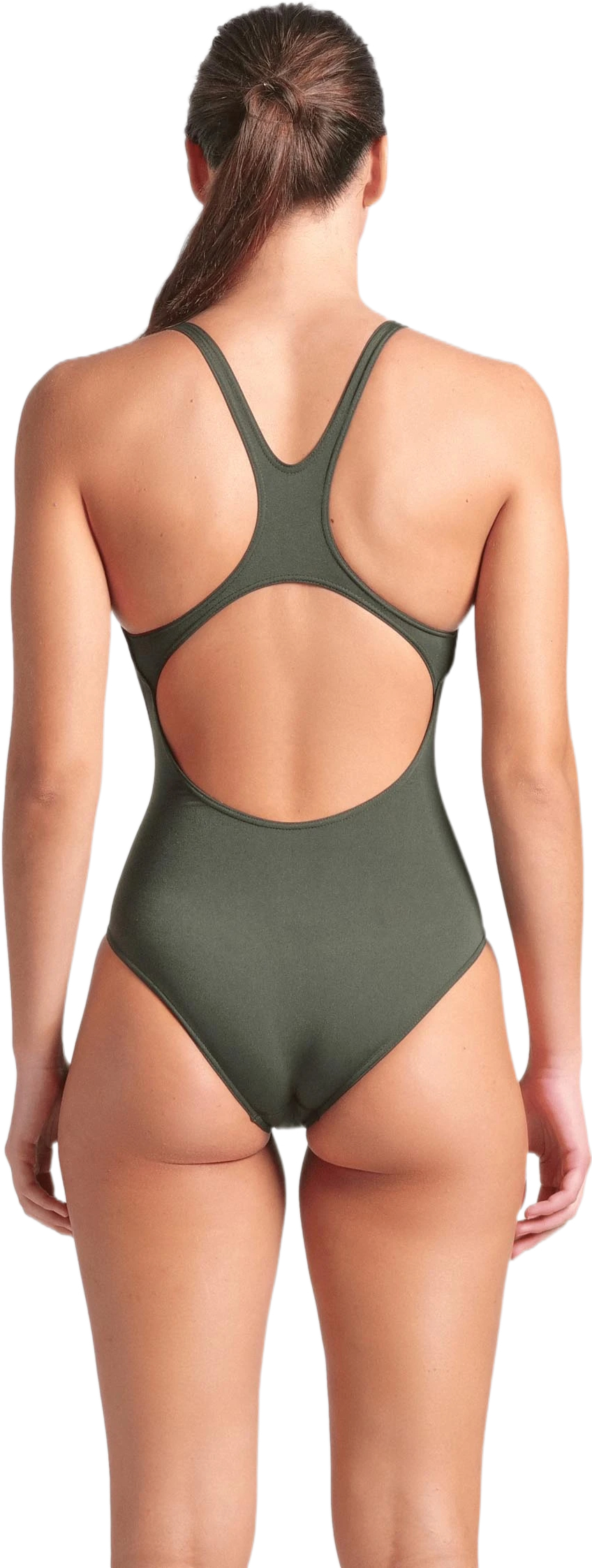 Купальник Arena Team Swimsuit Swim Pro Solid 004760-660 36 оливковый фото2