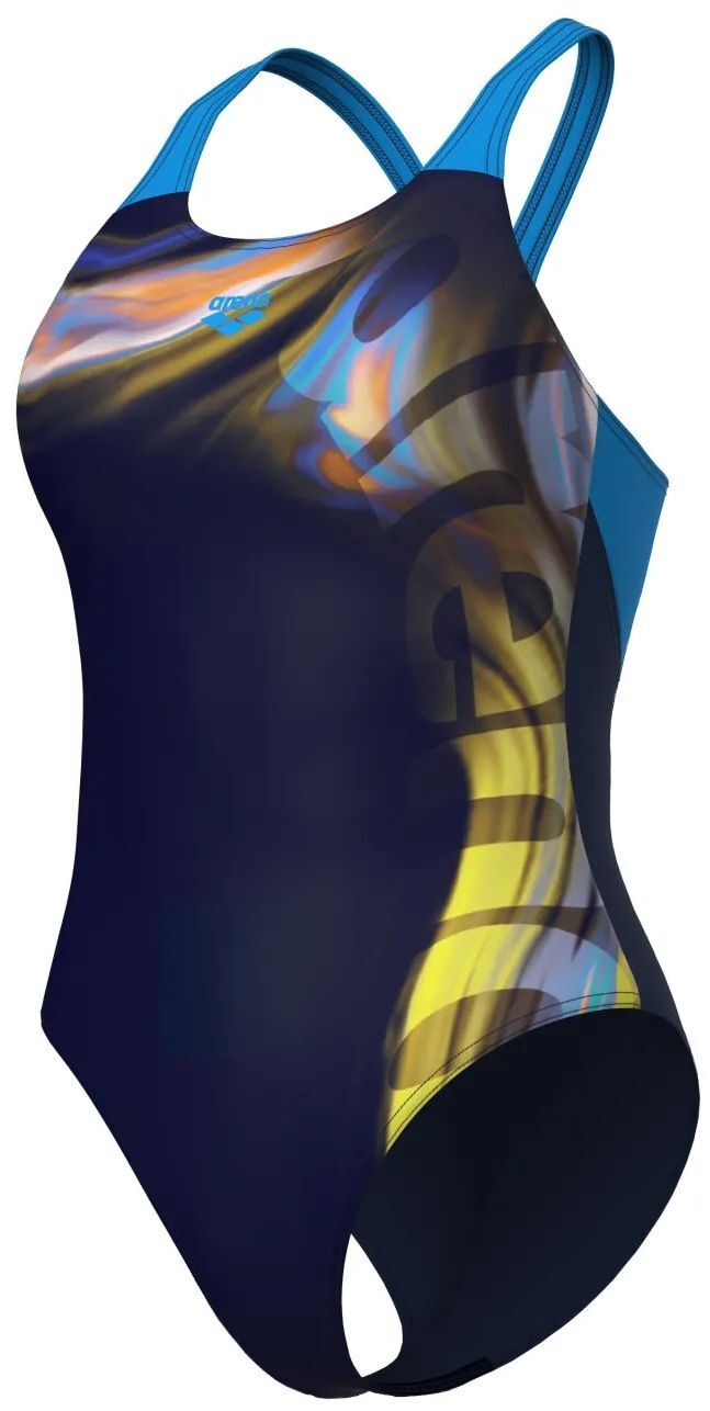 Купальник Arena Dreamhline Swimsuit V Back 008328-760 46 темно-синий фото5