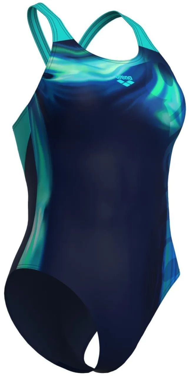 Купальник Arena Dreamhline Swimsuit V Back 008328-780 36 синий/бирюзовый фото5