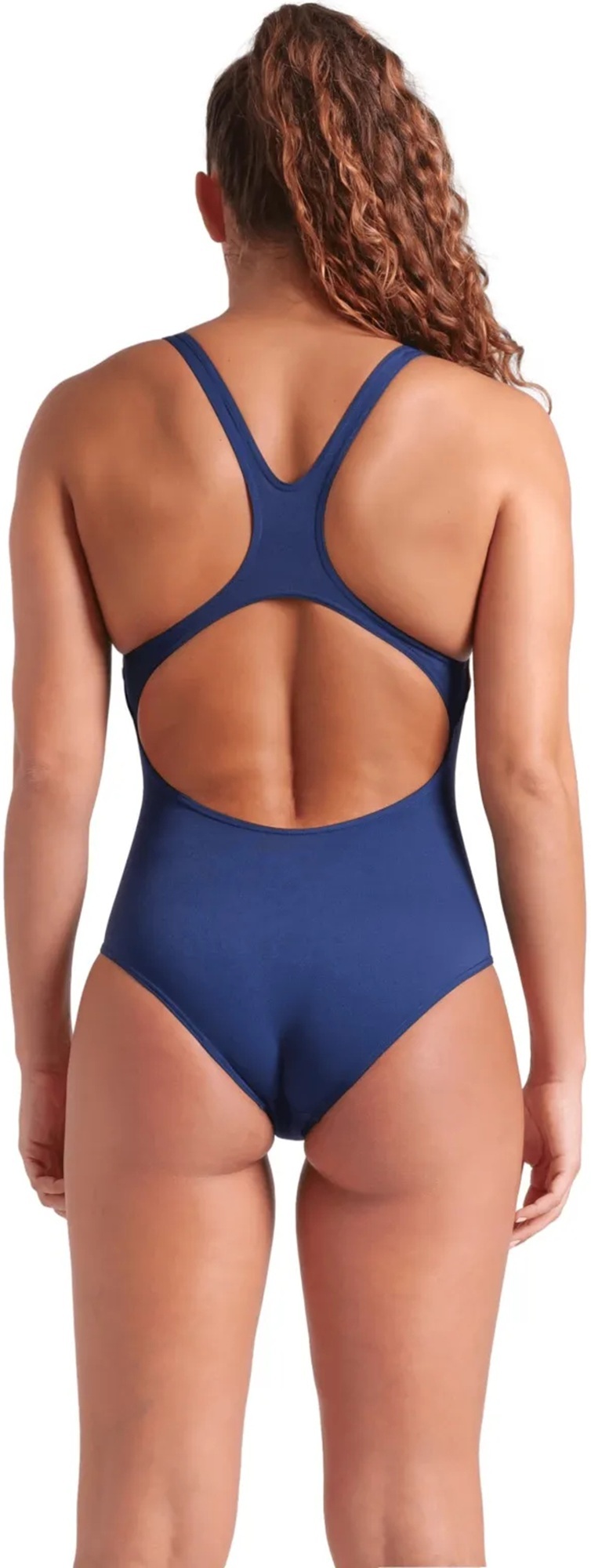 Купальник Arena Water Fluids Swimsuit Swim Pro 008837-570 38 темно-синій/рожевий/салатовий фото2