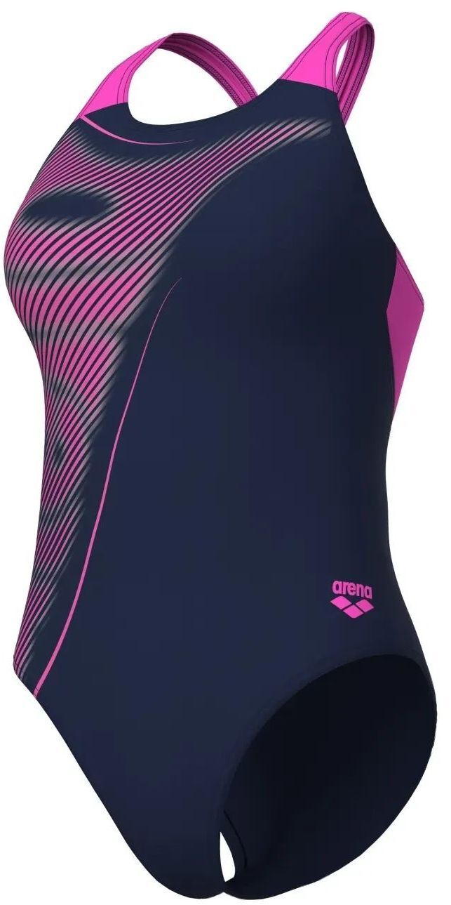 Купальник Arena Bright Glare Swimsuit V Back 008930-790 42 фіолетовийфото