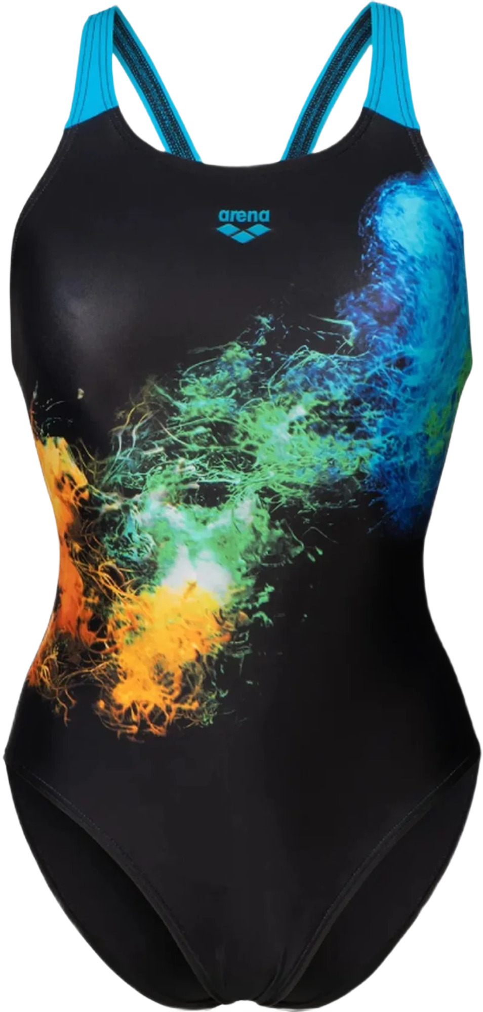 Купальник Arena Vibrant Swimsuit Swim Pro Back 008936-580 38 черный фото3