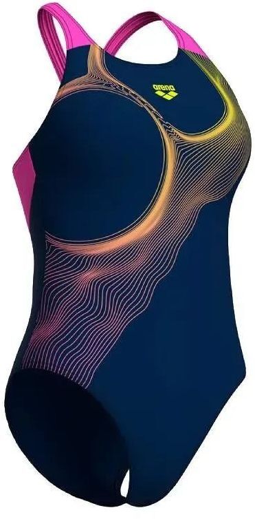 Купальник Arena Ripples Swimsuit V Back B 009021-780 36 синій фото8