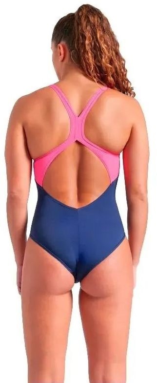 Купальник Arena Ripples Swimsuit V Back B 009021-780 44 синій фото2