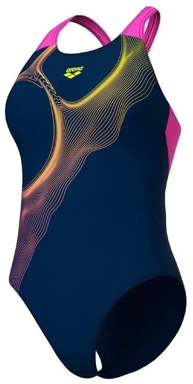 Купальник Arena Ripples Swimsuit V Back B 009021-780 44 синій фото9