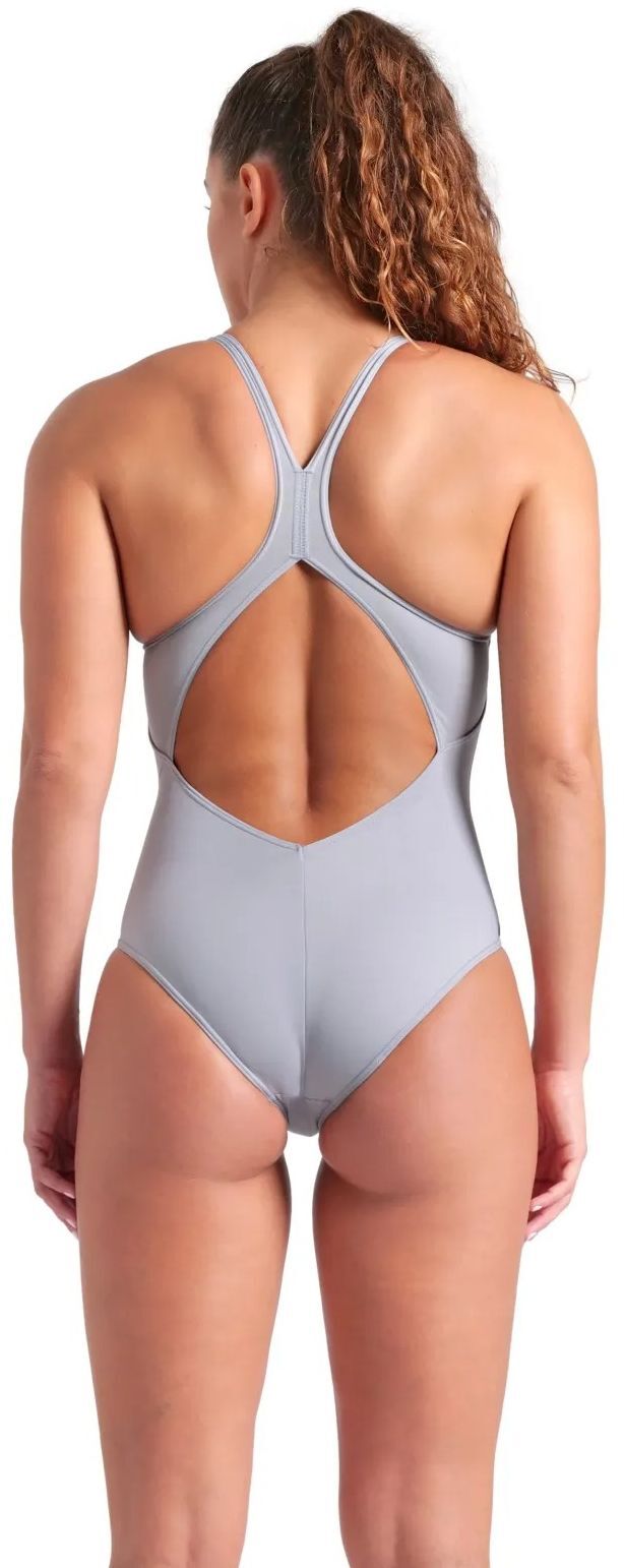 Купальник Arena Trail Swimsuit V Back 009022-520 38 сірий фото2