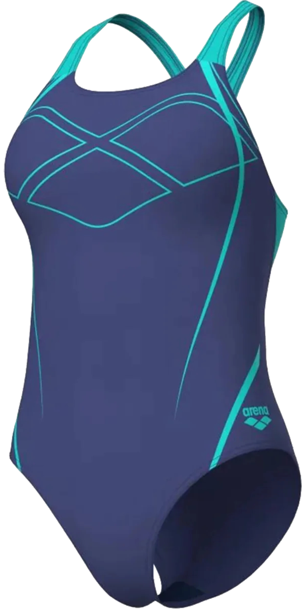 Купальник Arena Graphic Swimsuit Swim Pro Back 009024-880 40 фіолетовий фото5