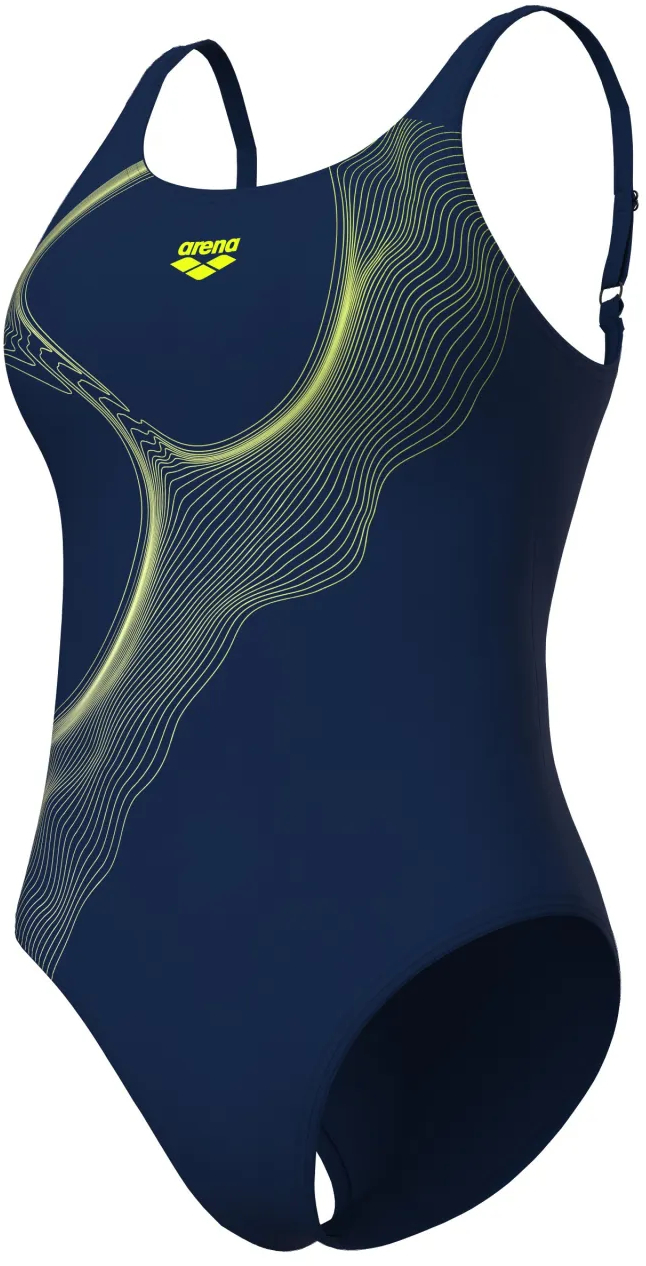 Купальник Arena Ripples Swimsuit U Back B 009500-780 42 синій фото8