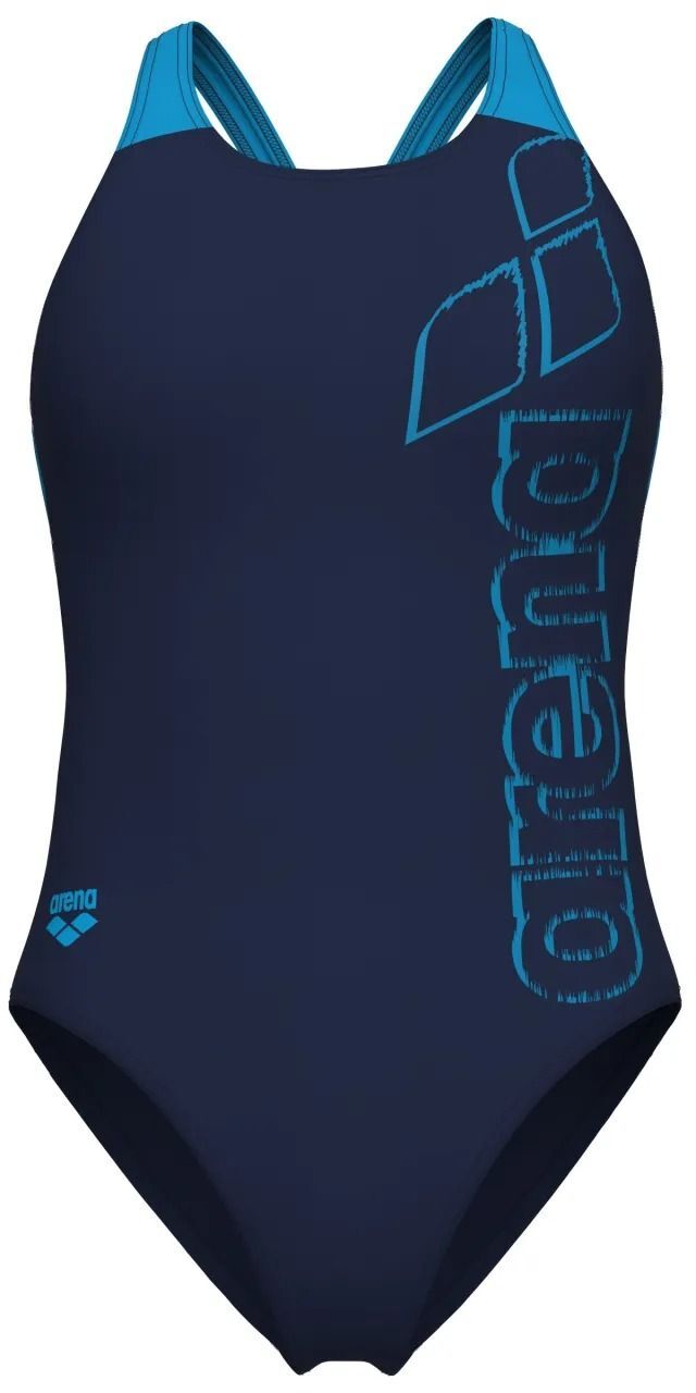Купальник Arena Scratchy Swimsuit V Back 010264-780 42 синій/блакитний фото3