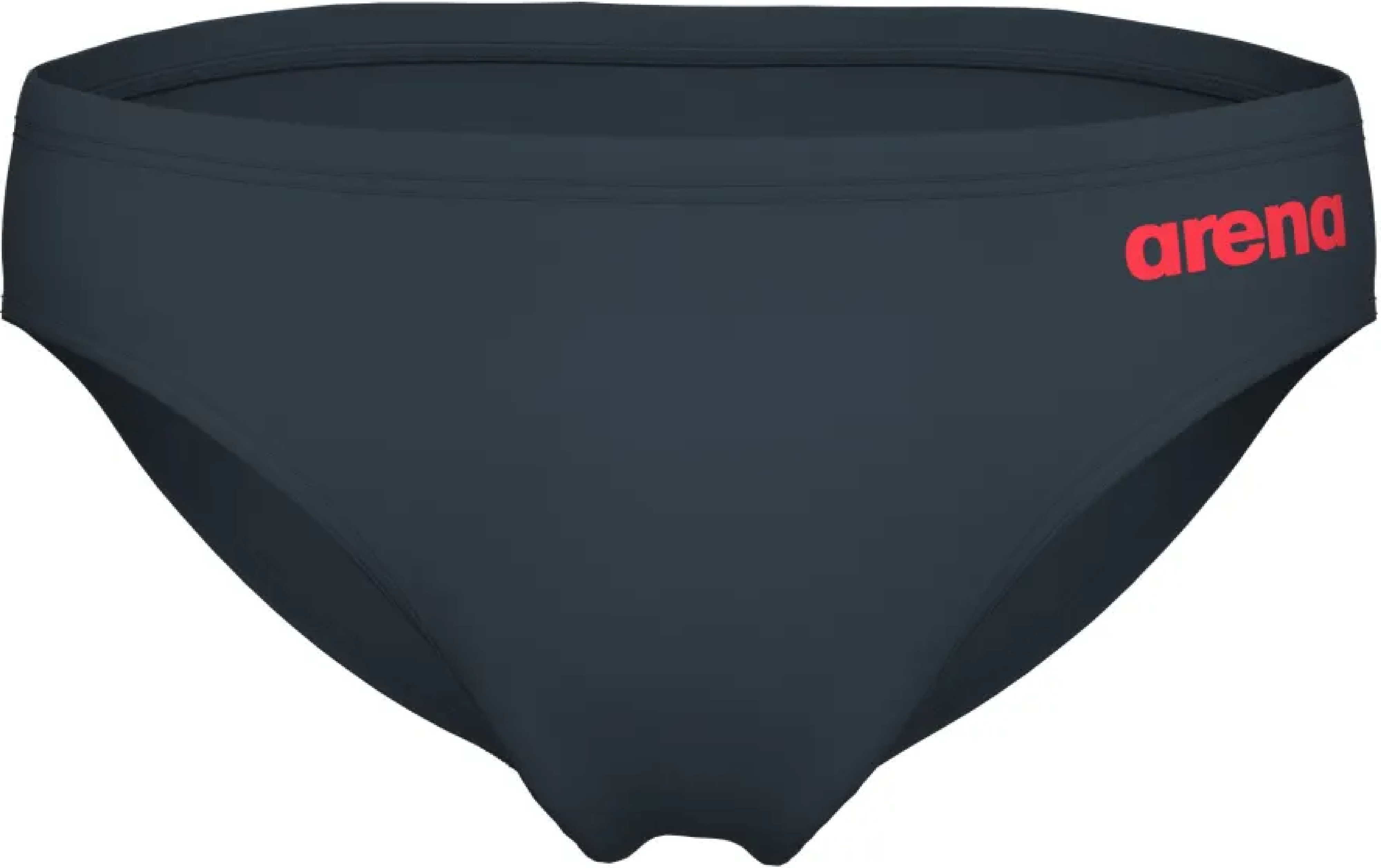 Плавки-слипы Arena Team Swim Briefs Solid 004773-504 90 темно-серые фото 