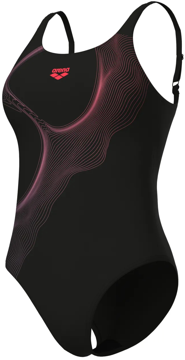 Купальник Arena Ripples Swimsuit U Back B 009500-590 40 чорнийфото