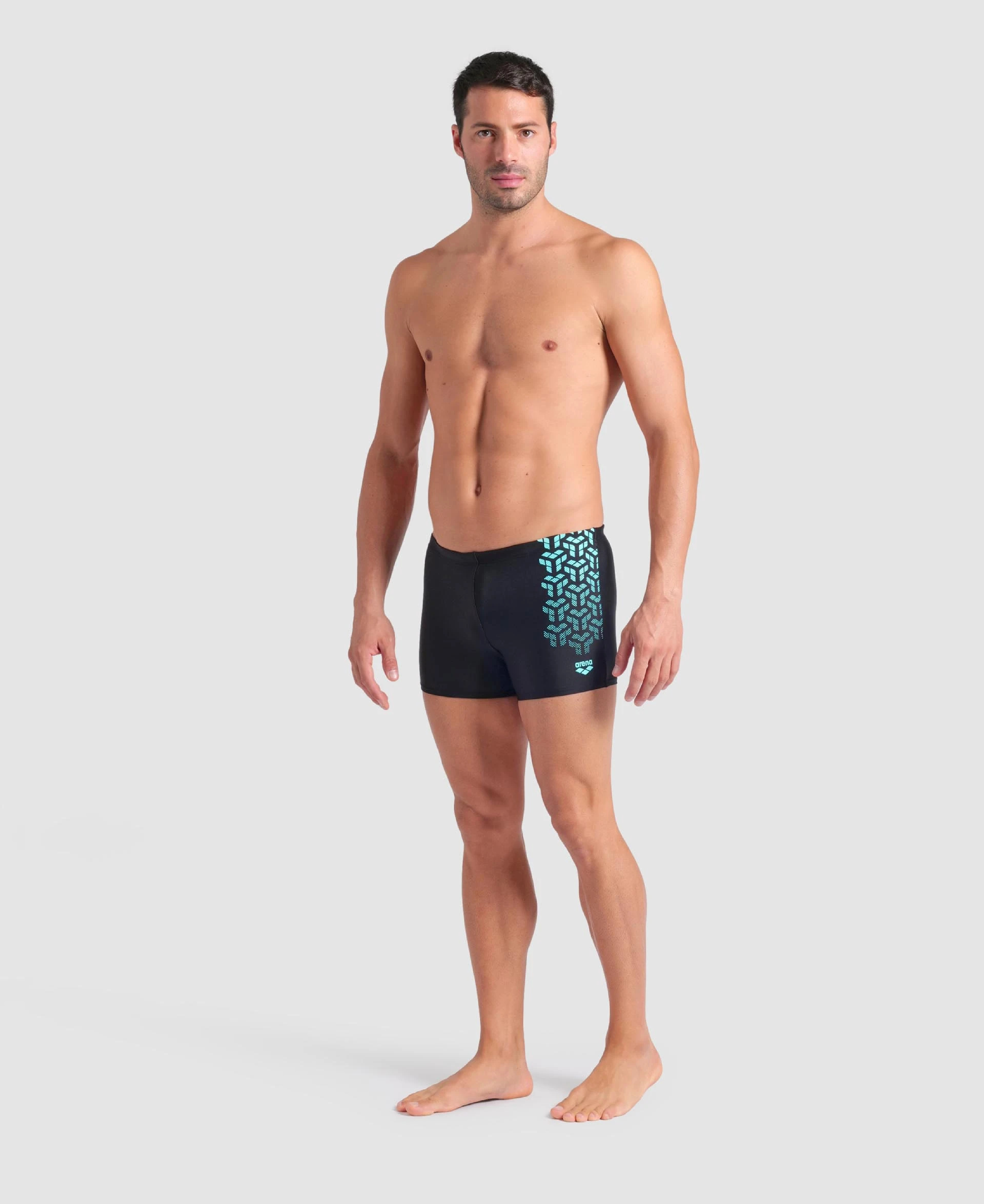 Плавки-шорты Arena Kikko V Swim Short 006703-508 80 черные/зеленые фото3