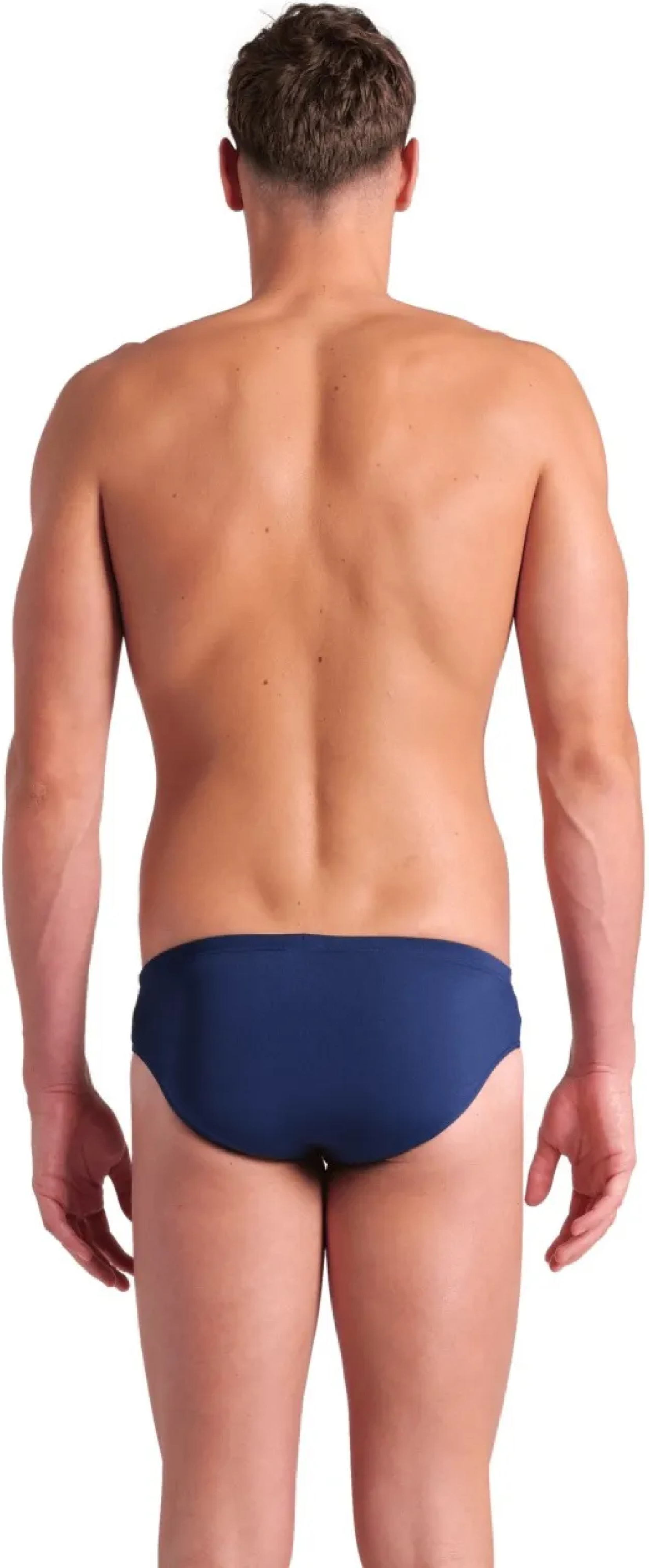 Плавки-слипы Arena Reflecting Swim Briefs 007338-701 85 темно-синие/белые фото2