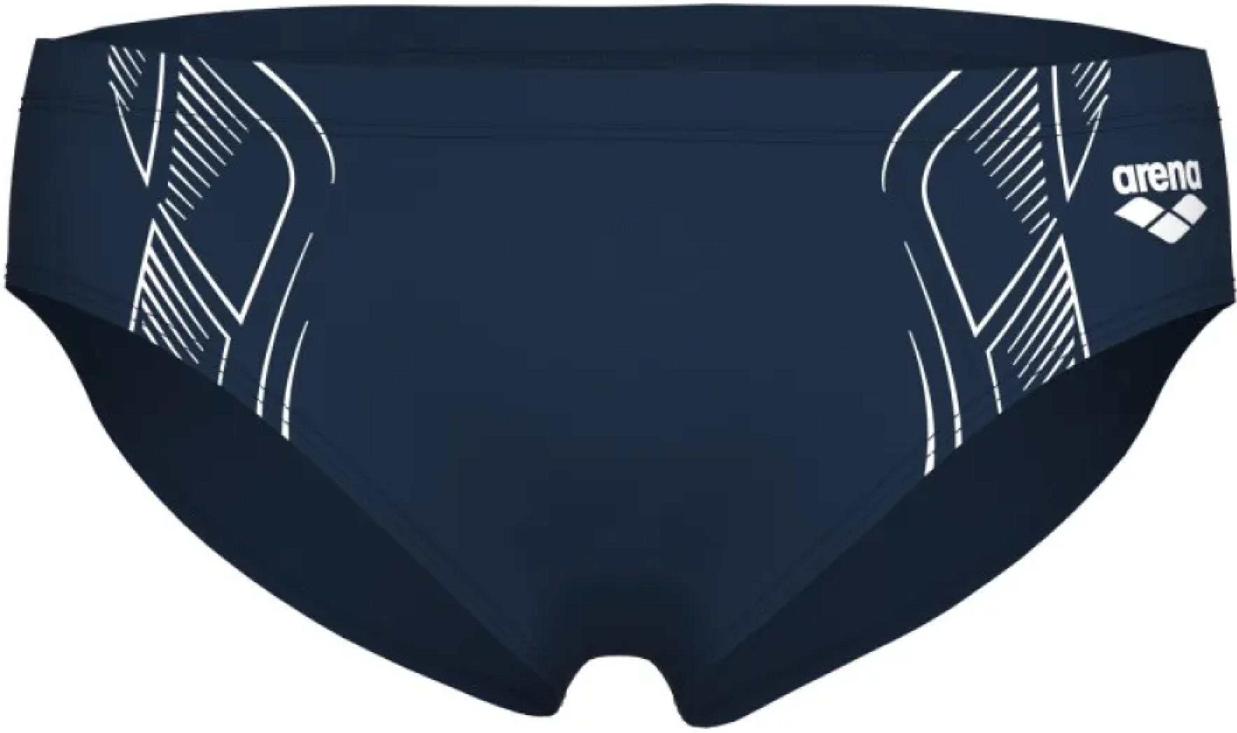 Плавки-слипы Arena Reflecting Swim Briefs 007338-701 85 темно-синие/белые фото3