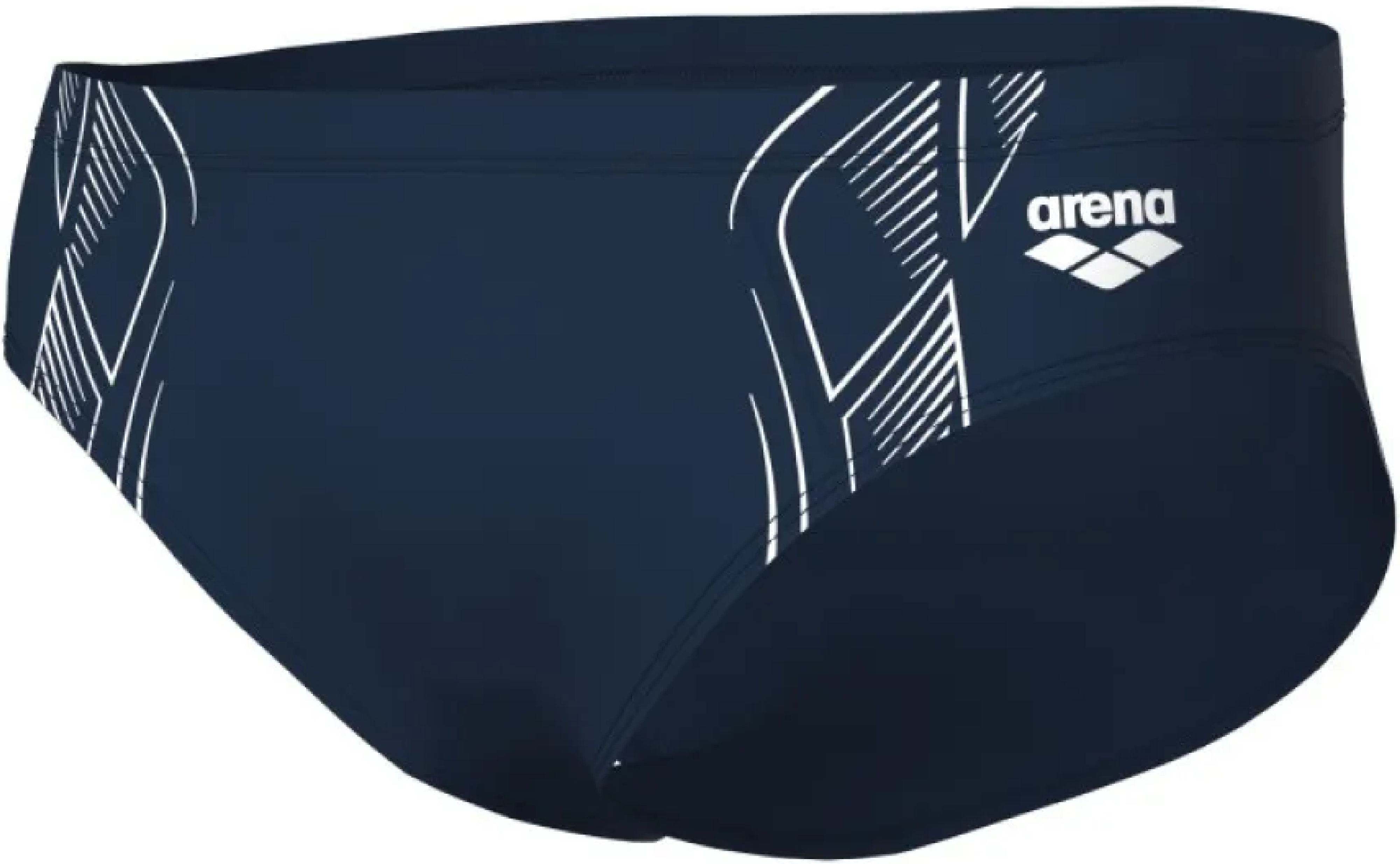Плавки-слипы Arena Reflecting Swim Briefs 007338-701 85 темно-синие/белые фото5
