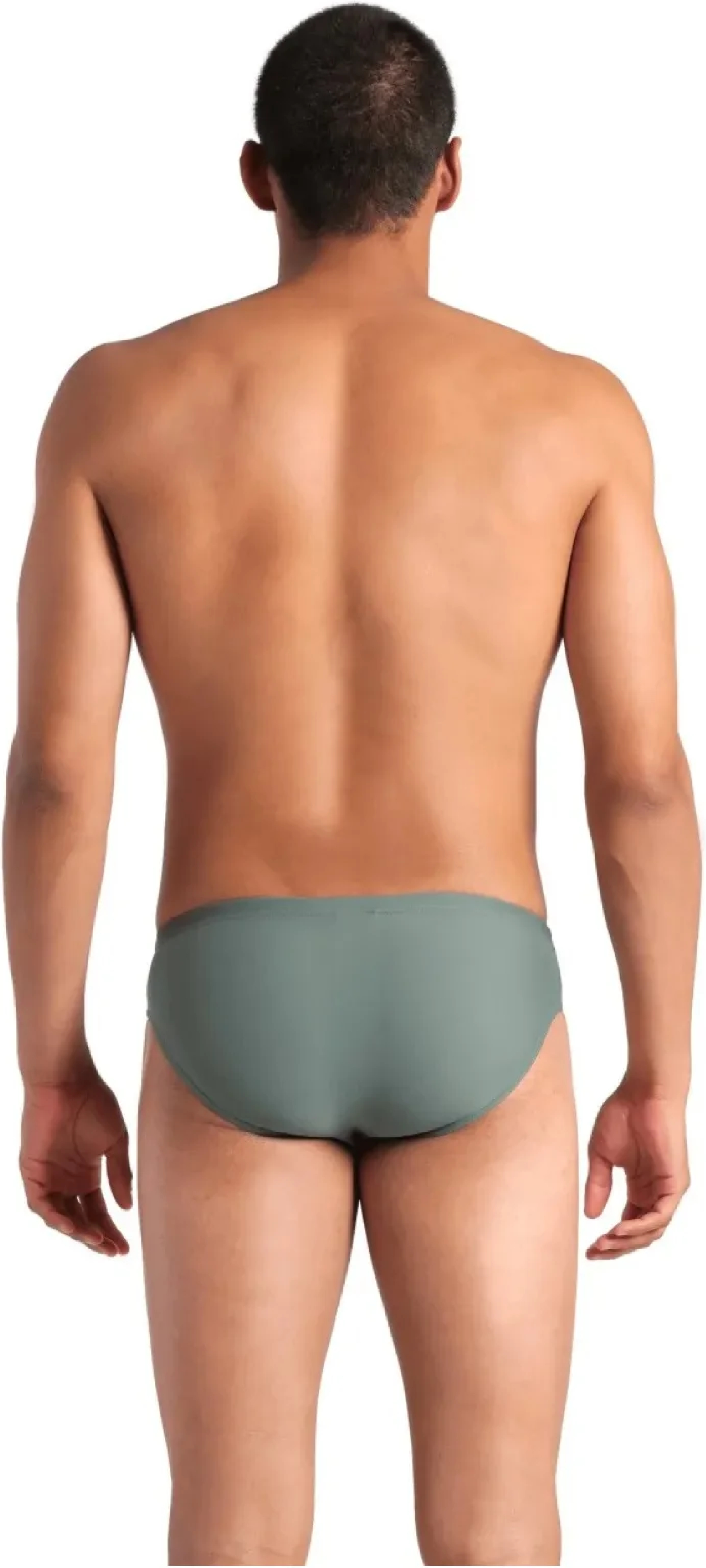 Плавки-слипы Arena Stripe Swim Briefs 007929-650 90 оливковые фото2