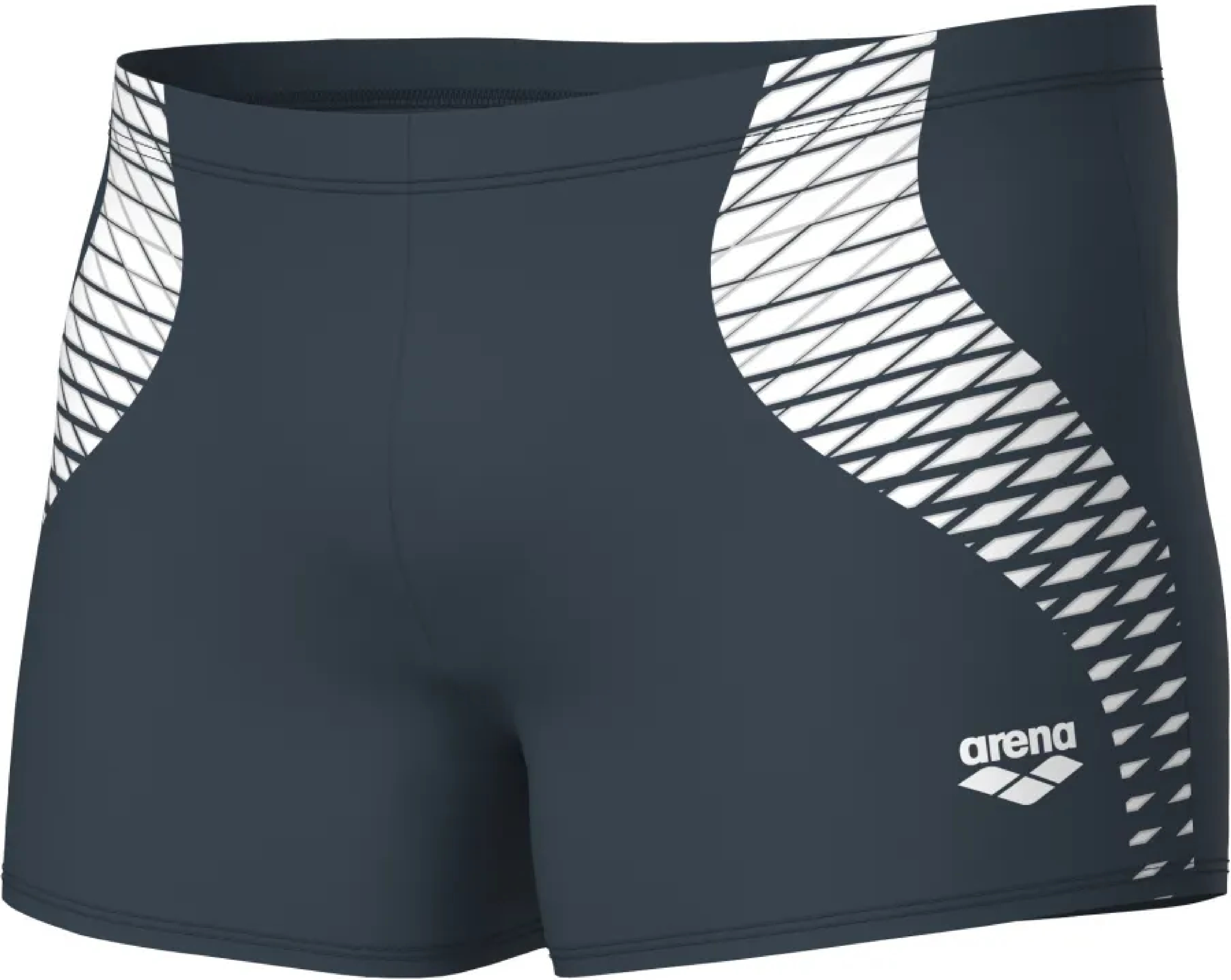 Плавки-шорты Arena Openings Swim Short 008064-501 90 серые/белые фото5