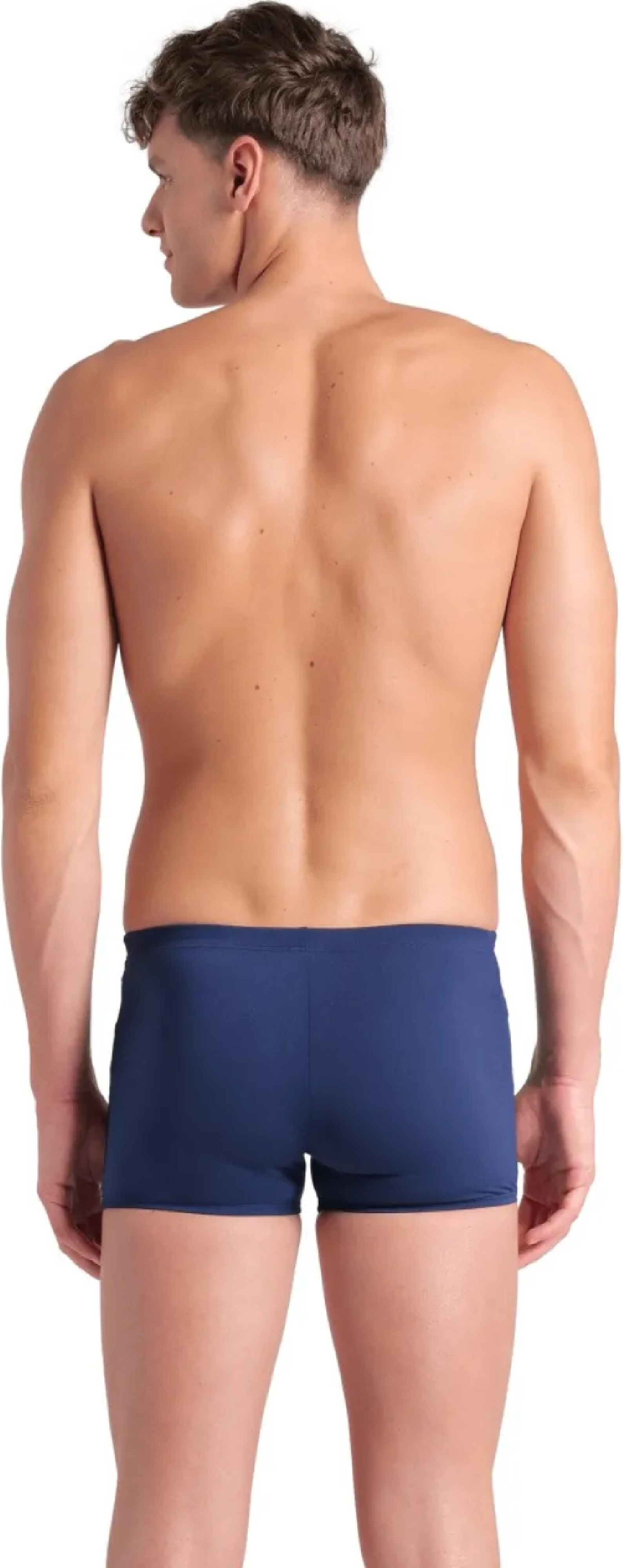 Плавки-шорты Arena Foggy Dots Swim Short 008483-700 85 темно-синие/коралловые фото2