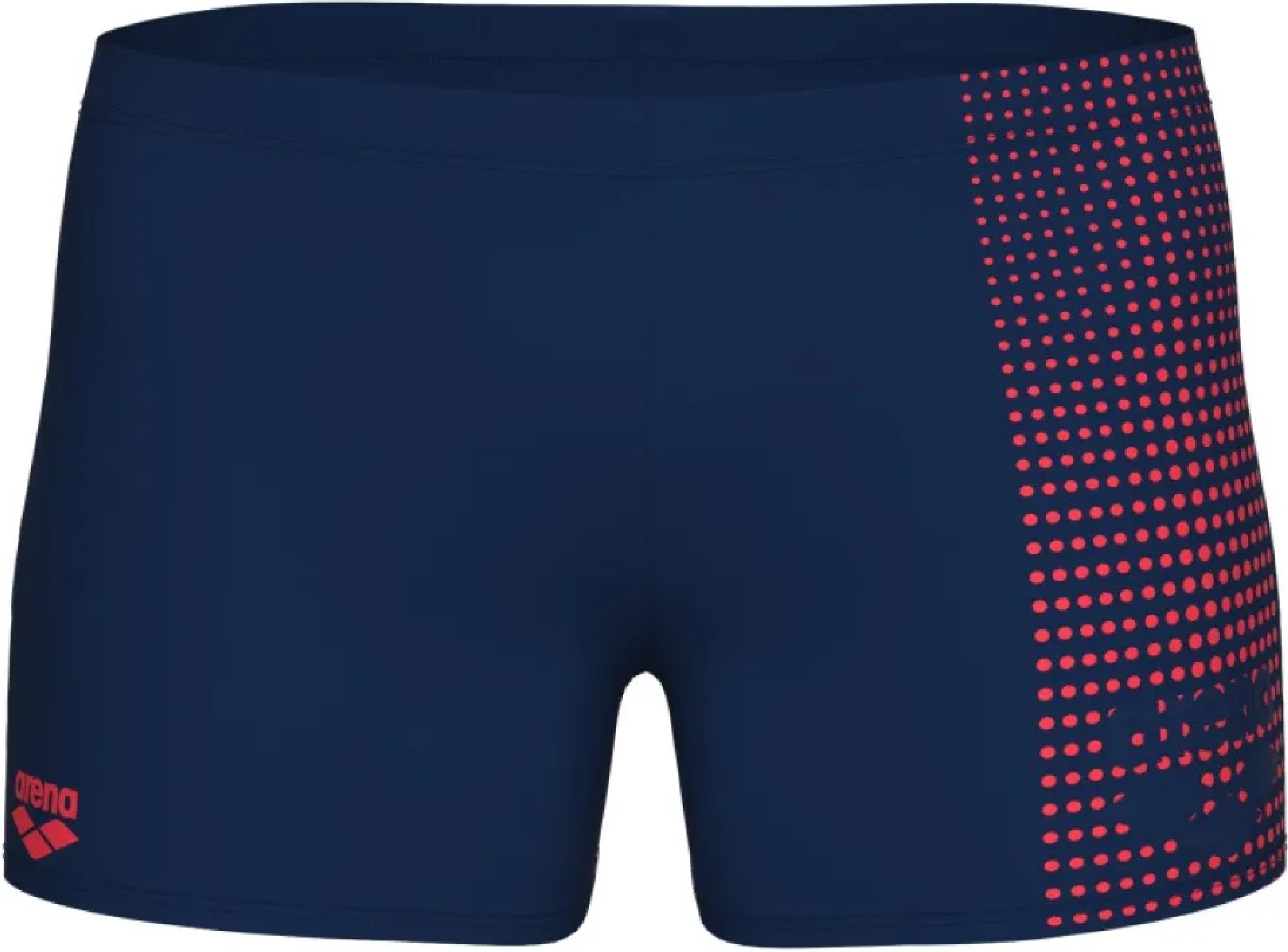Плавки-шорты Arena Foggy Dots Swim Short 008483-700 90 темно-синие/коралловые фото3